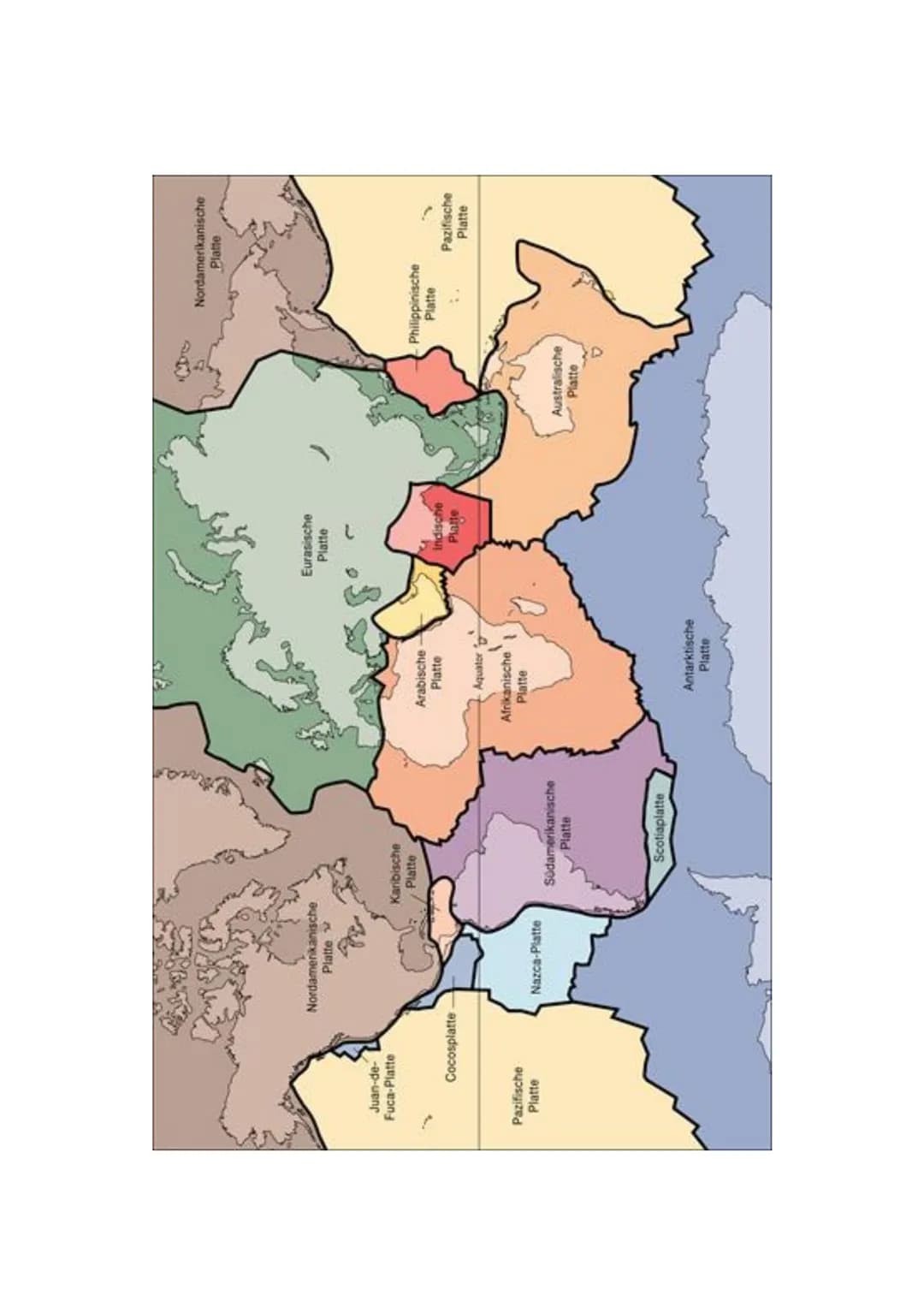 # Physische Geografie/ Tektonik

a) Aufbau und Struktur des Erdkörpers

*   Schalenbau der Erde

| Erdschale        | Mächtigkeit   | Aggreg
