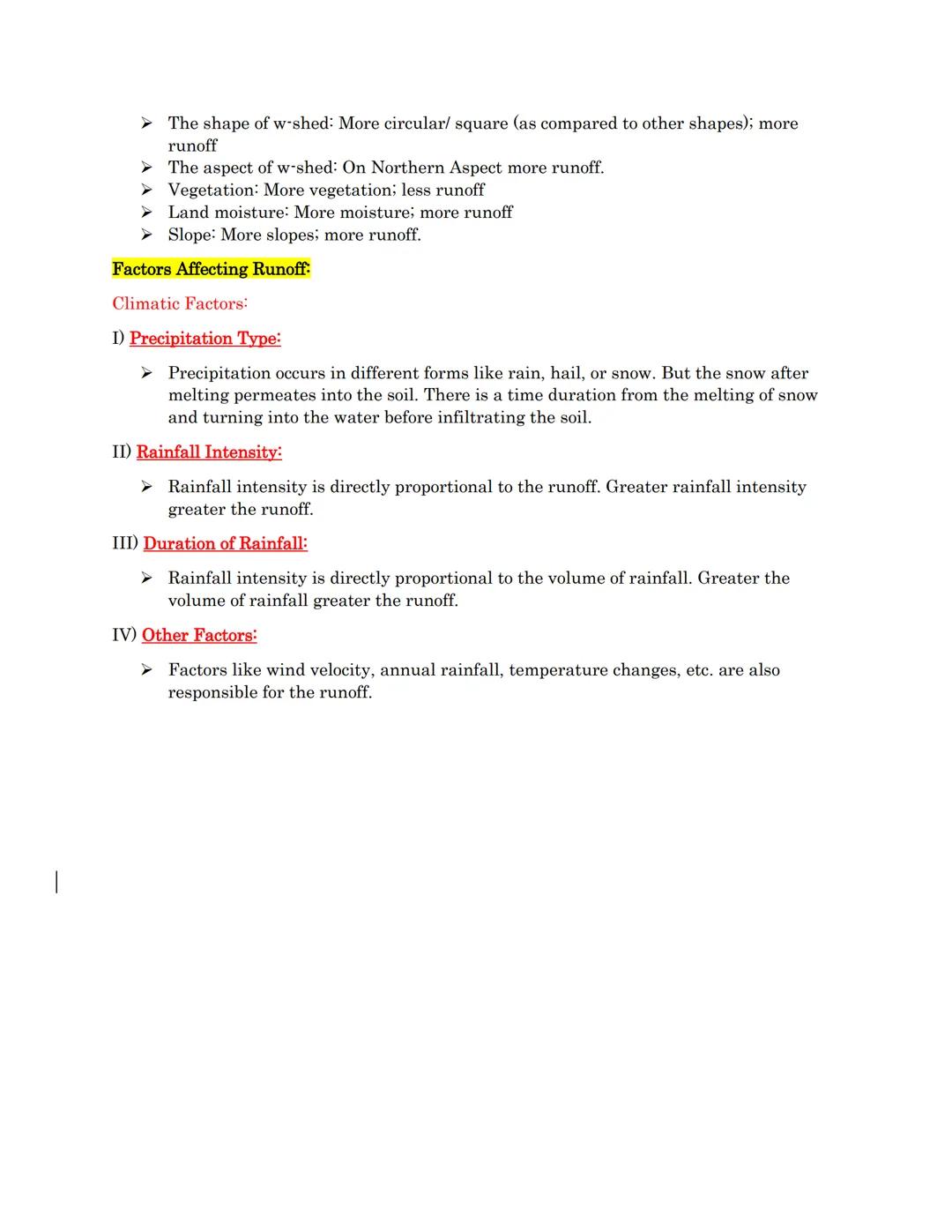 # HYDROMETEOROLOGY

THE HYDROLOGIC CYCLE

*   The water cycle
*   The central focus of hydrology
*   The interdependence and continuous move
