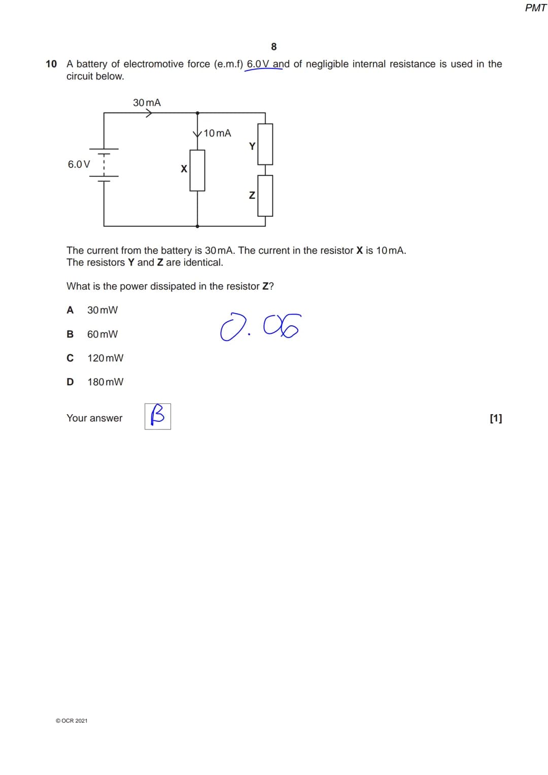 # OCR
Oxford Cambridge and RSA

# Thursday 14 October 2021 - Morning

# A Level Physics A

# H556/02 Exploring physics
Time allowed: 2 hours