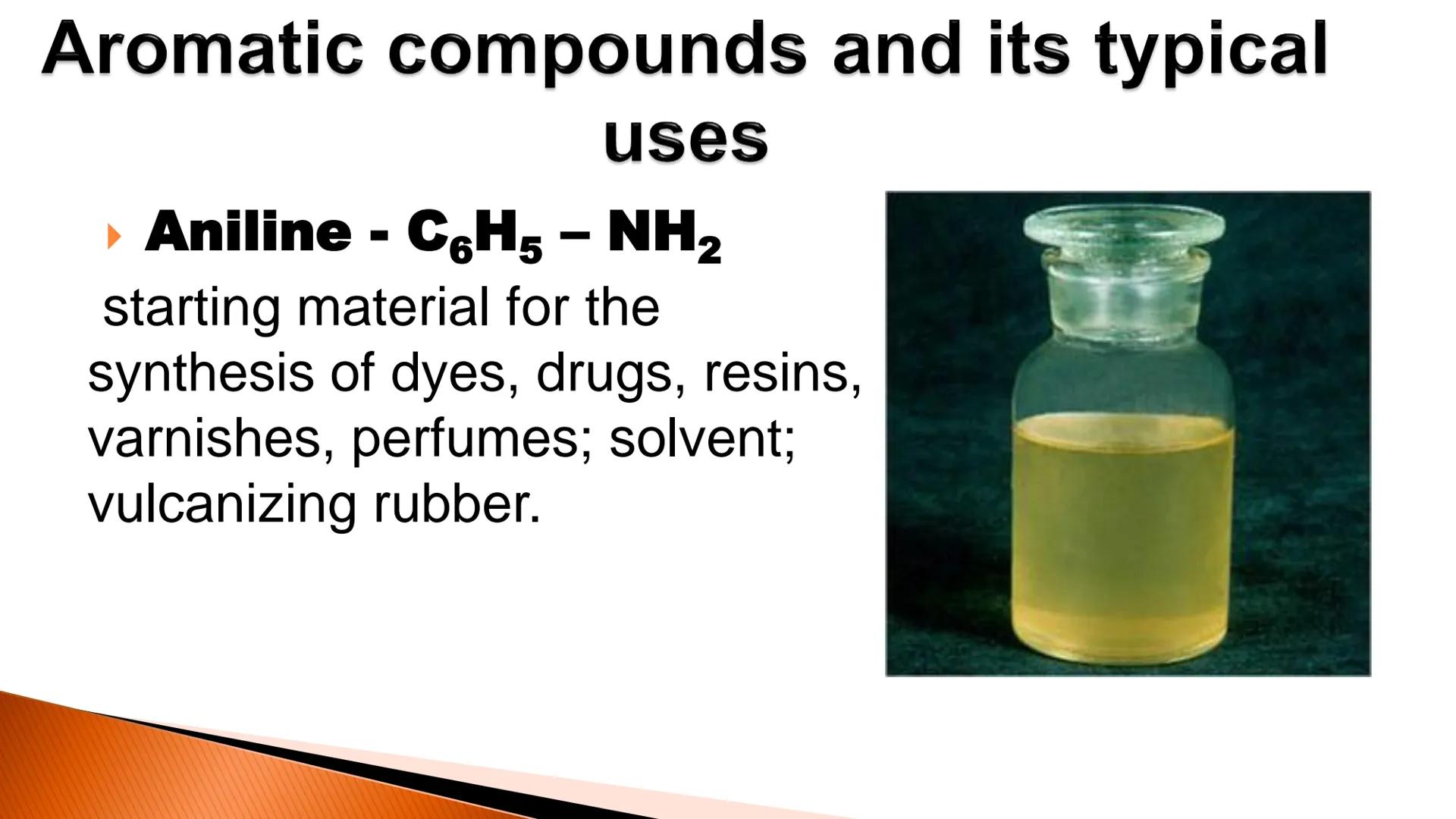 # Benzene & Aromatic
Compounds

Based on McMurry's Organic Chemistry, 7th edition # Discovery of benzene

► Isolated in 1825 by Michael Fara