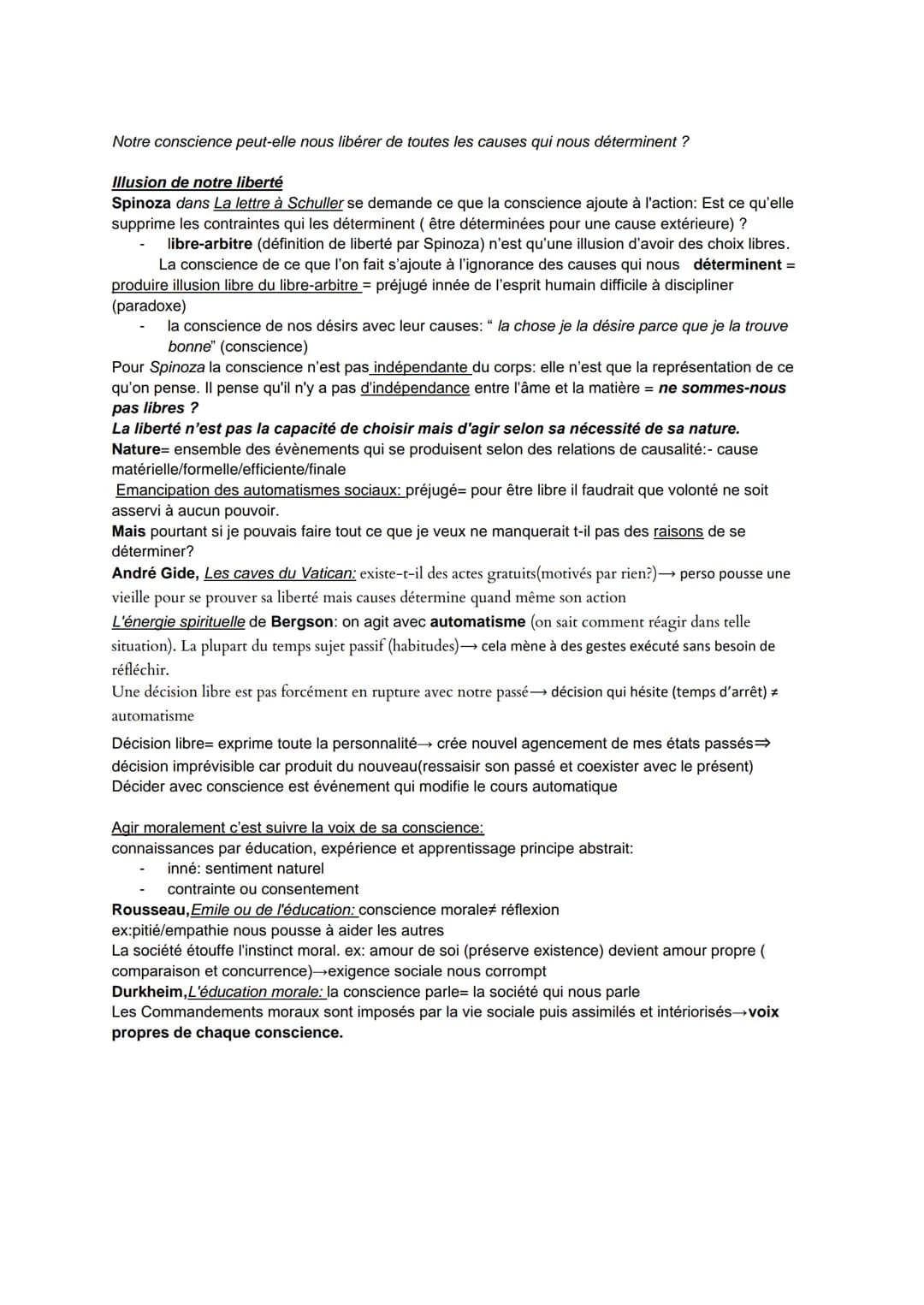 # La conscience:

Pascal et Descartes définissent un Homme se faisant par la pensée.

L'Homme = pierre inanimée sans la pensée

L'Homme du p