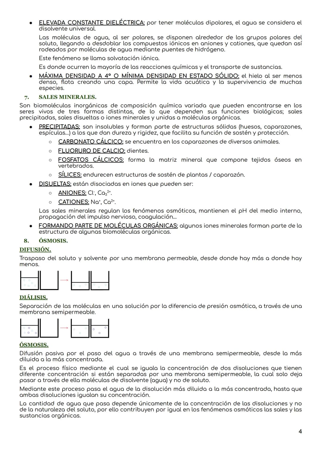 1.
Átomos y moléculas.
CARACTERÍSTICAS DE LOS SERES VIVOS.
- Tienen una estructura compleja y organizada, que consta en buena parte de moléc