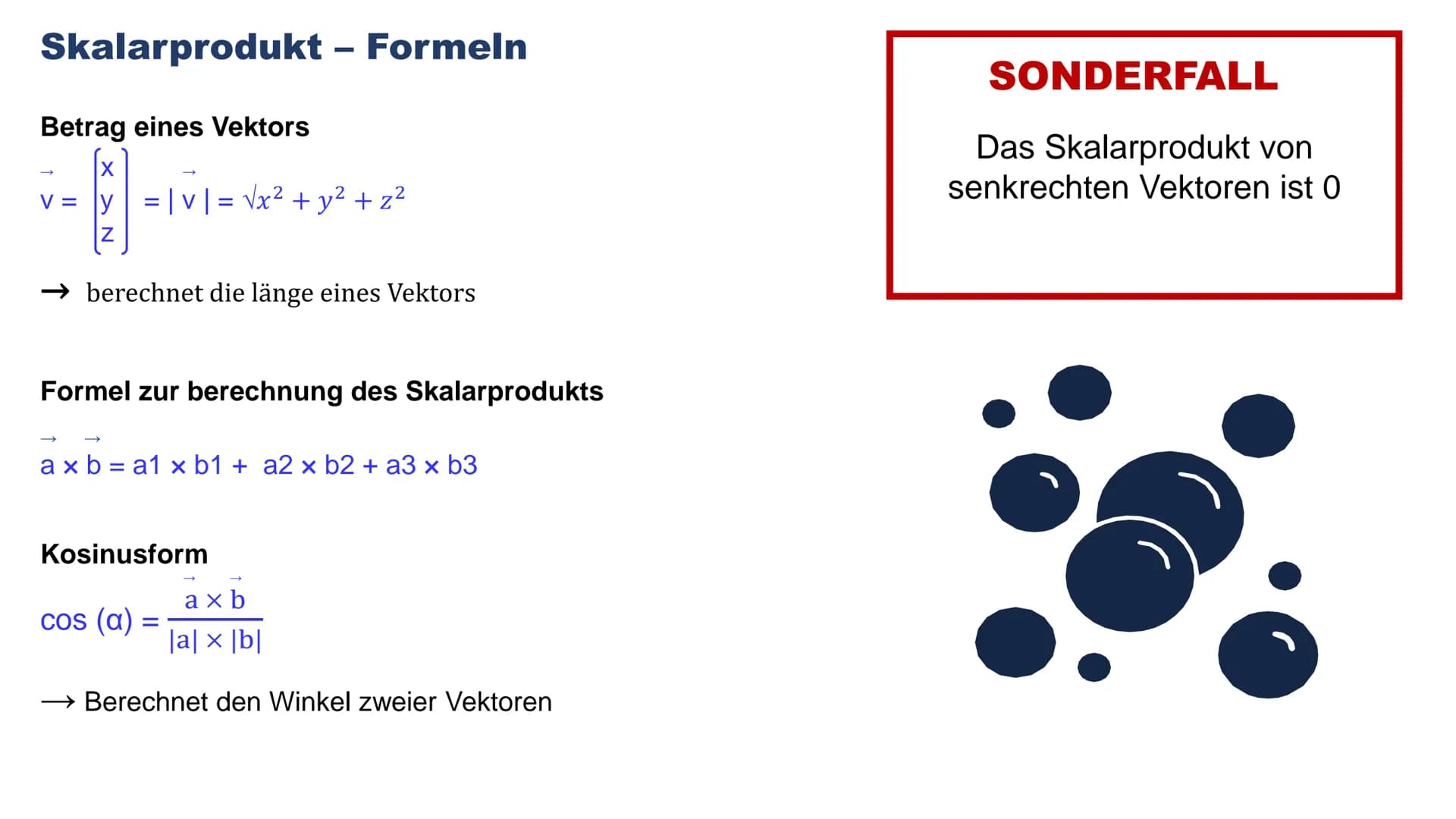 # SKALARPRODUKT

Sasia El Bani

12c

PL - Mathematik # GLIEDERUNG

1. Skalarprodukt

1.1 Skalarprodukt - Definition

1.2 Skalarprodukt - For
