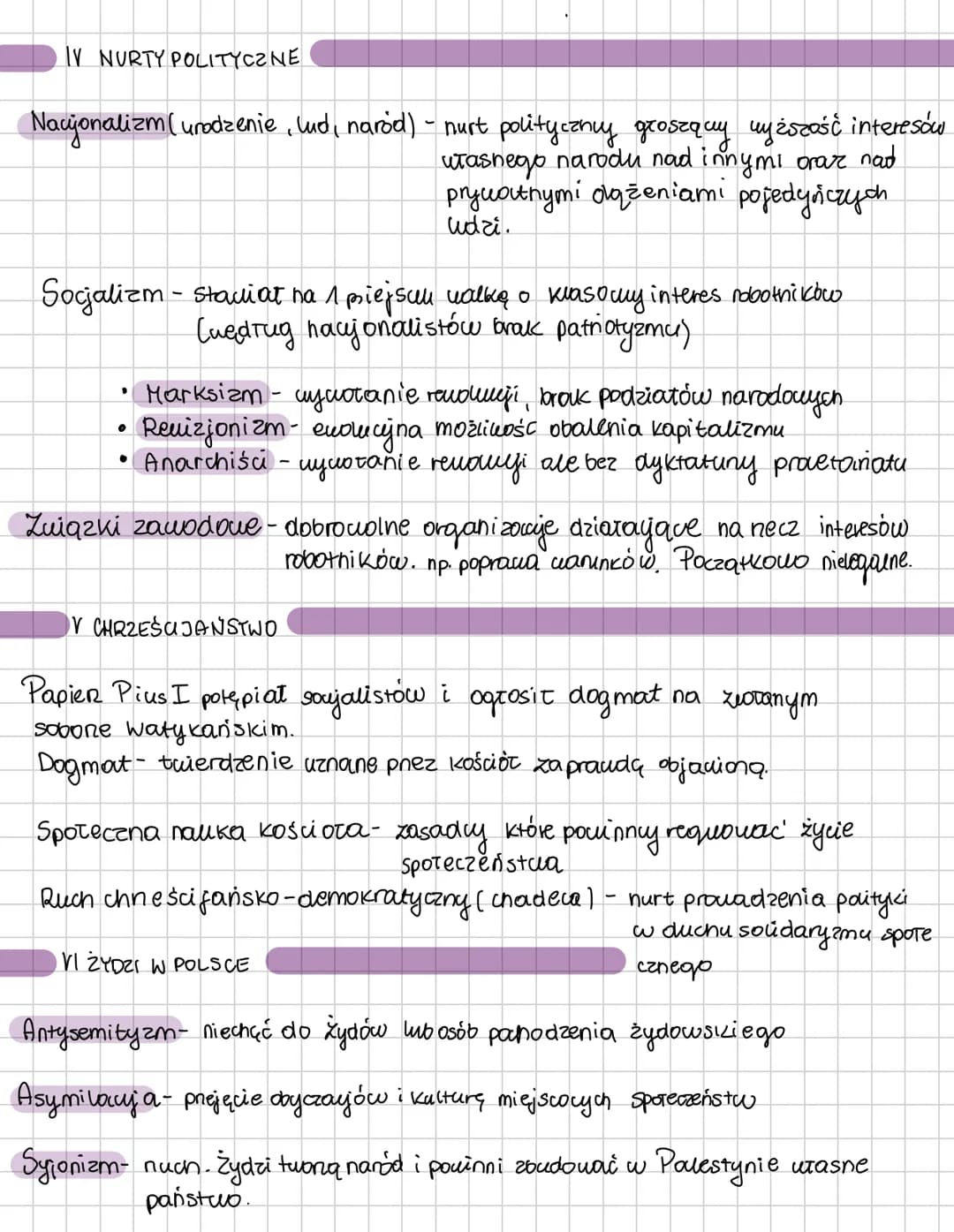 # DENOKRATYZACJA ŻYCIA POLITYCZNEGO
# IDEOLOGIE I RUCHY POLITYCZNE

I DEMOKRATYZACJA

Ustroj parlamentarncy - Rad jest odpowiedzialny takne 