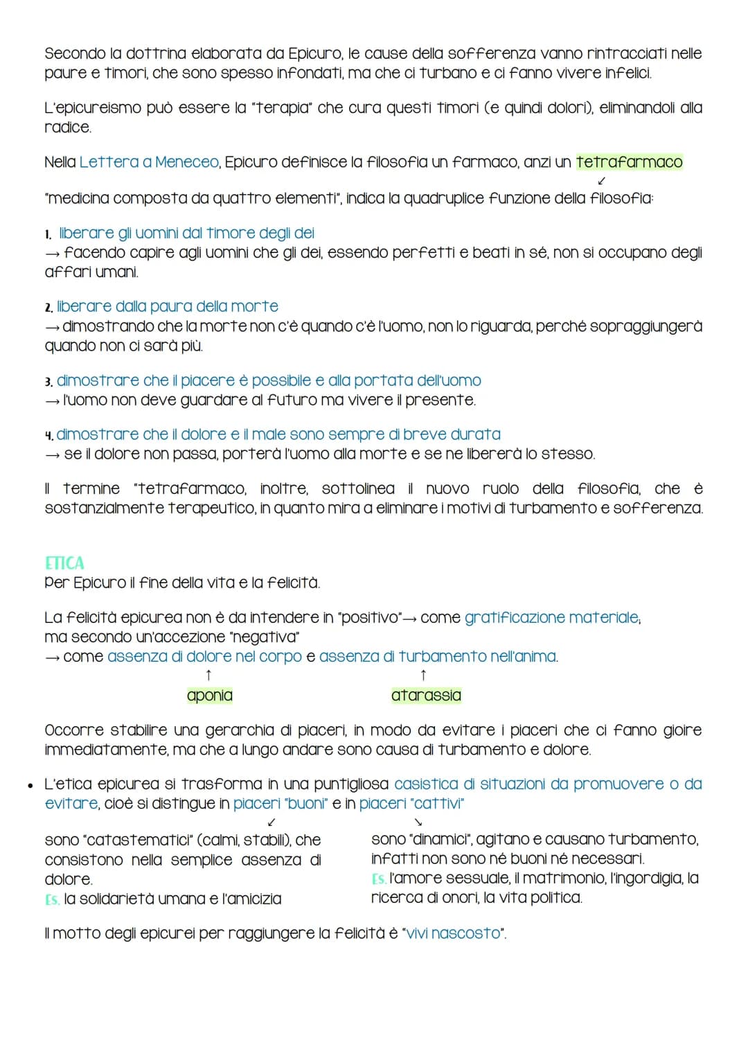 # Scuole filosofiche dopo Aristotele

Le scuole filosofiche che si vengono a creare dopo Aristotele nell'età ellenistica sono:
- lo scettici