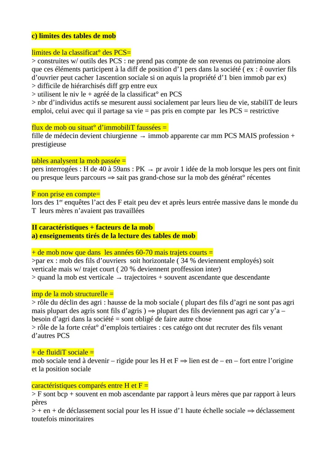 # CHAPITRE 5 SES

LES CARACTERISTIQUES CONTEMPO + FACTEURS DE LA MOBILITE SOCIALE

mob sociale =
>étudie pour les individus la possibiliT de