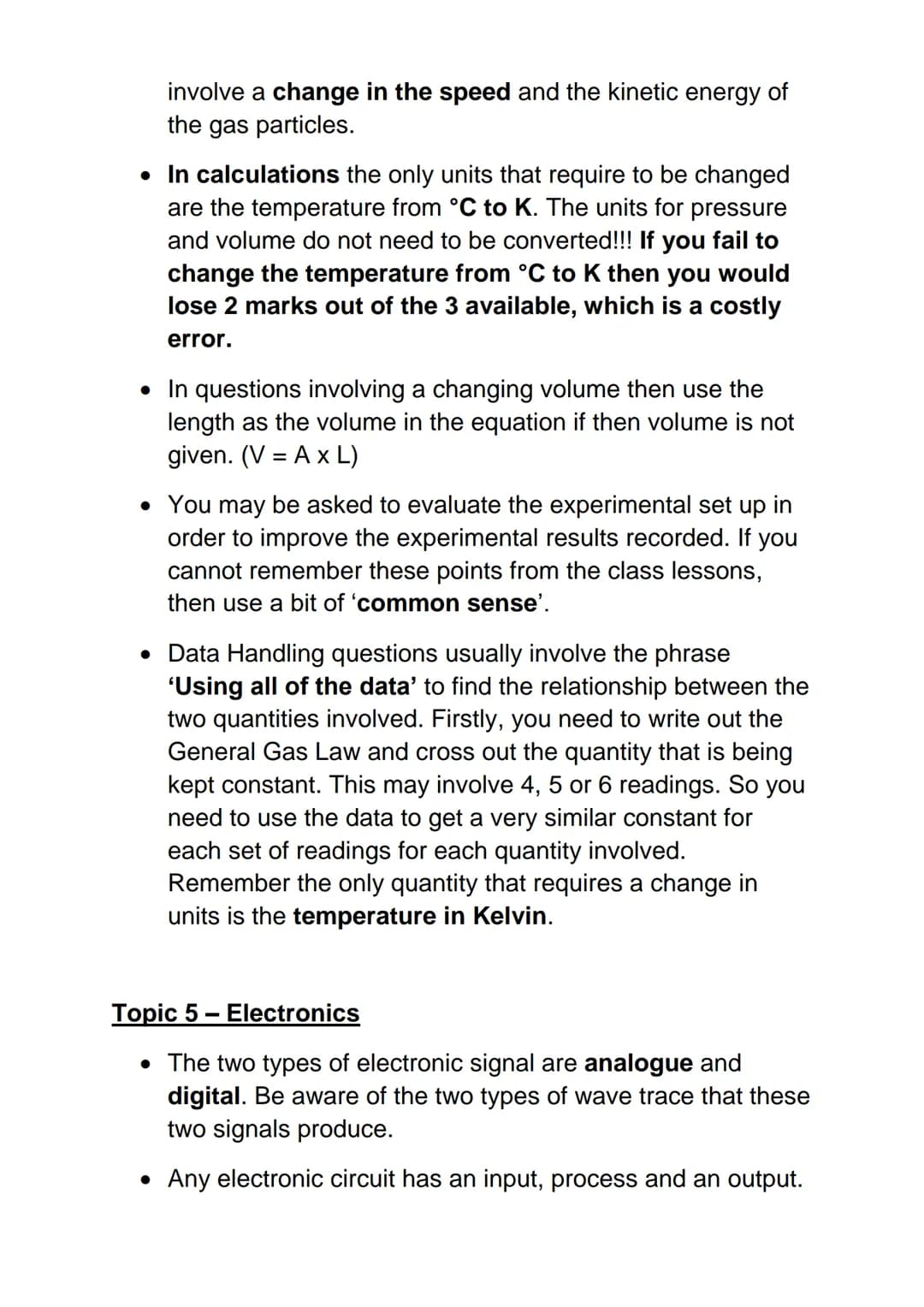 # NAT 5 Exam Preparation Checklist

General Aspects

• Always use the Relationships Sheet to check on your
equations.

• Always use the Data