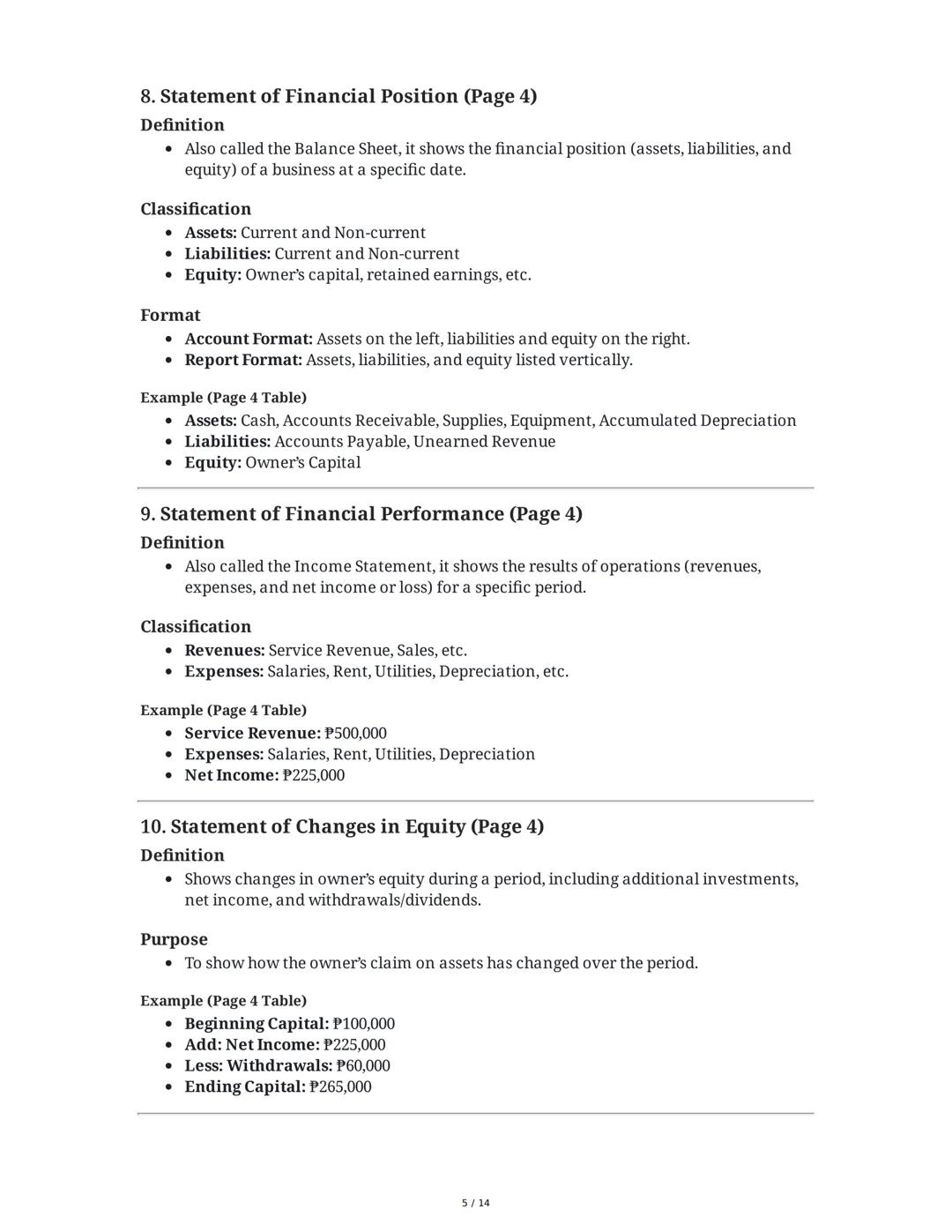 Comprehensive Summary: Adjusting Entries, Accrual
Accounting, and Financial Statements
1. Accrual Basis of Accounting
Definition and Key Pri