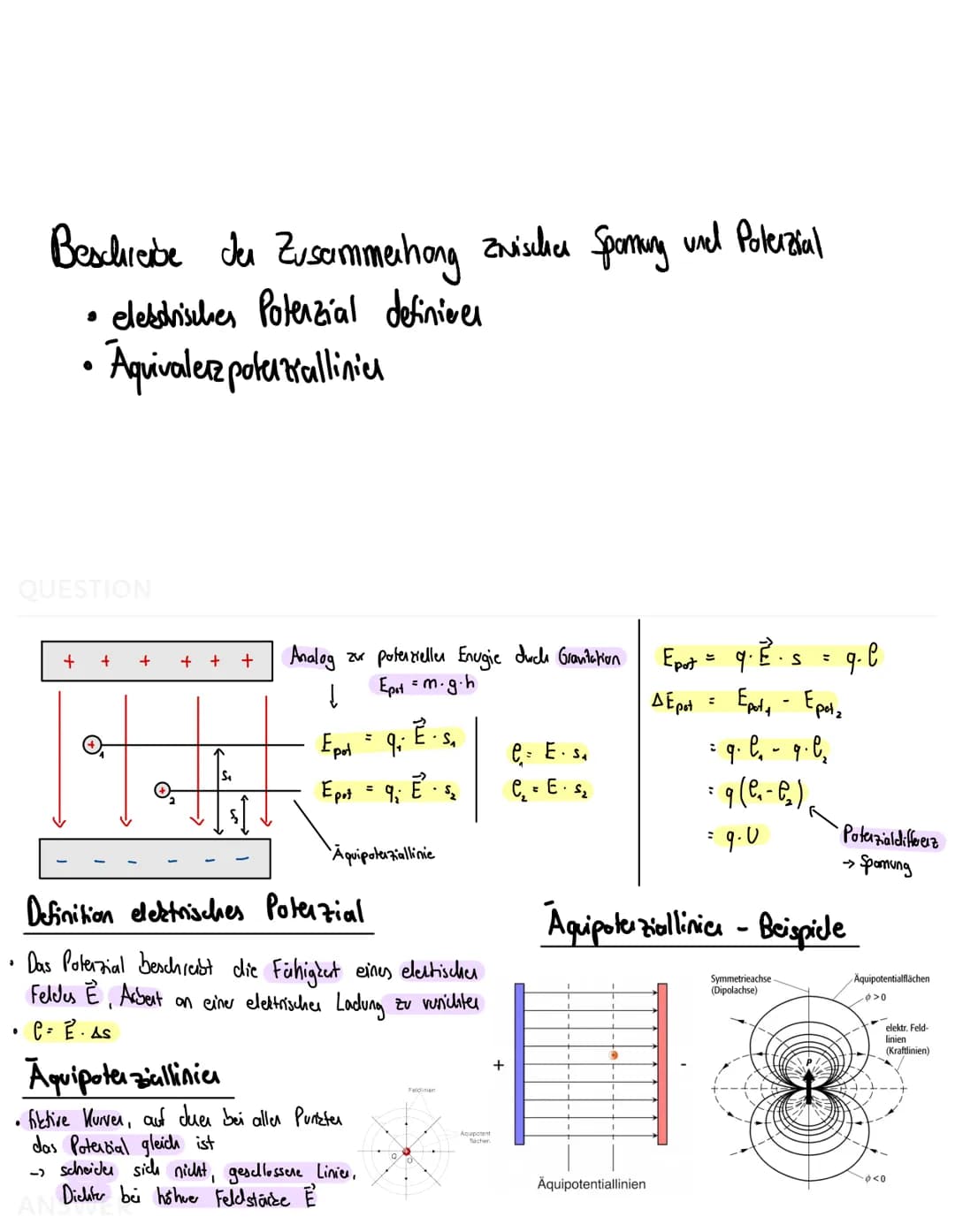 Physik Abi Lernzettel

von Julian Kurz

K2 2023 1) Definiere elestisches Feld

2) Erkläre das Coulomb - Gesetz

3) Beschreibe das Vehalter v