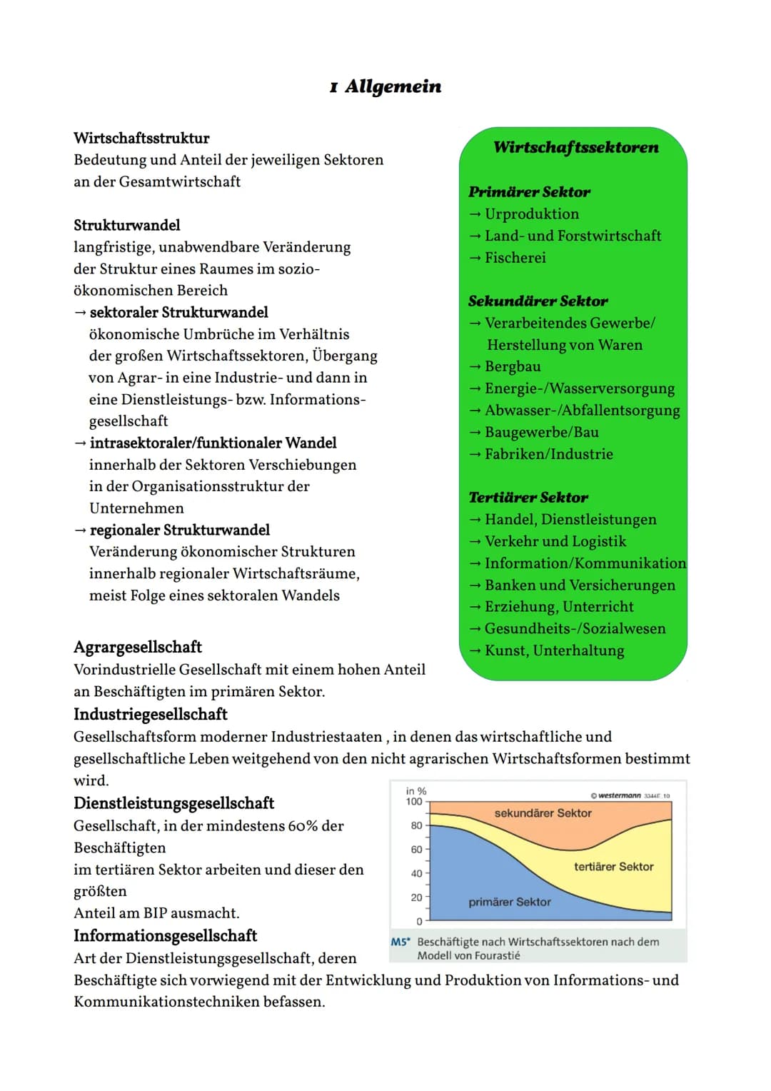 # Bedeutungswandel von Standortfaktoren

Inhalt

1. Allgemein (Begriffe, Sektoren,...)

2. Raum- und Strukturwandel eines Altindustriegebiet