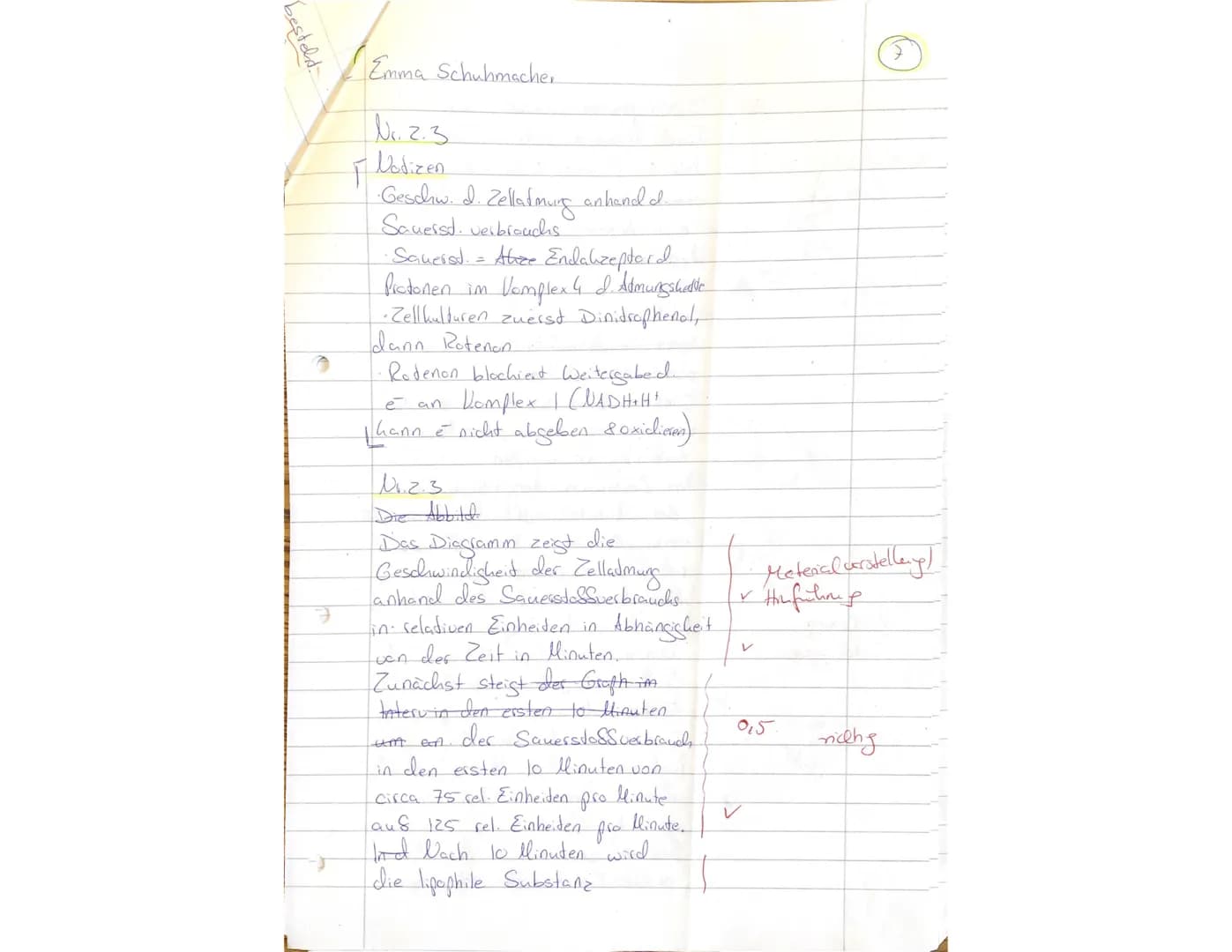 Biologieklausur Stoffwechselphysiologie
gA QP1
2stündig
03.12.21
Btm
NAME:
Emma Sclubmacher
1
Lesen Sie sich zuerst die Aufgaben in Ruhe dur