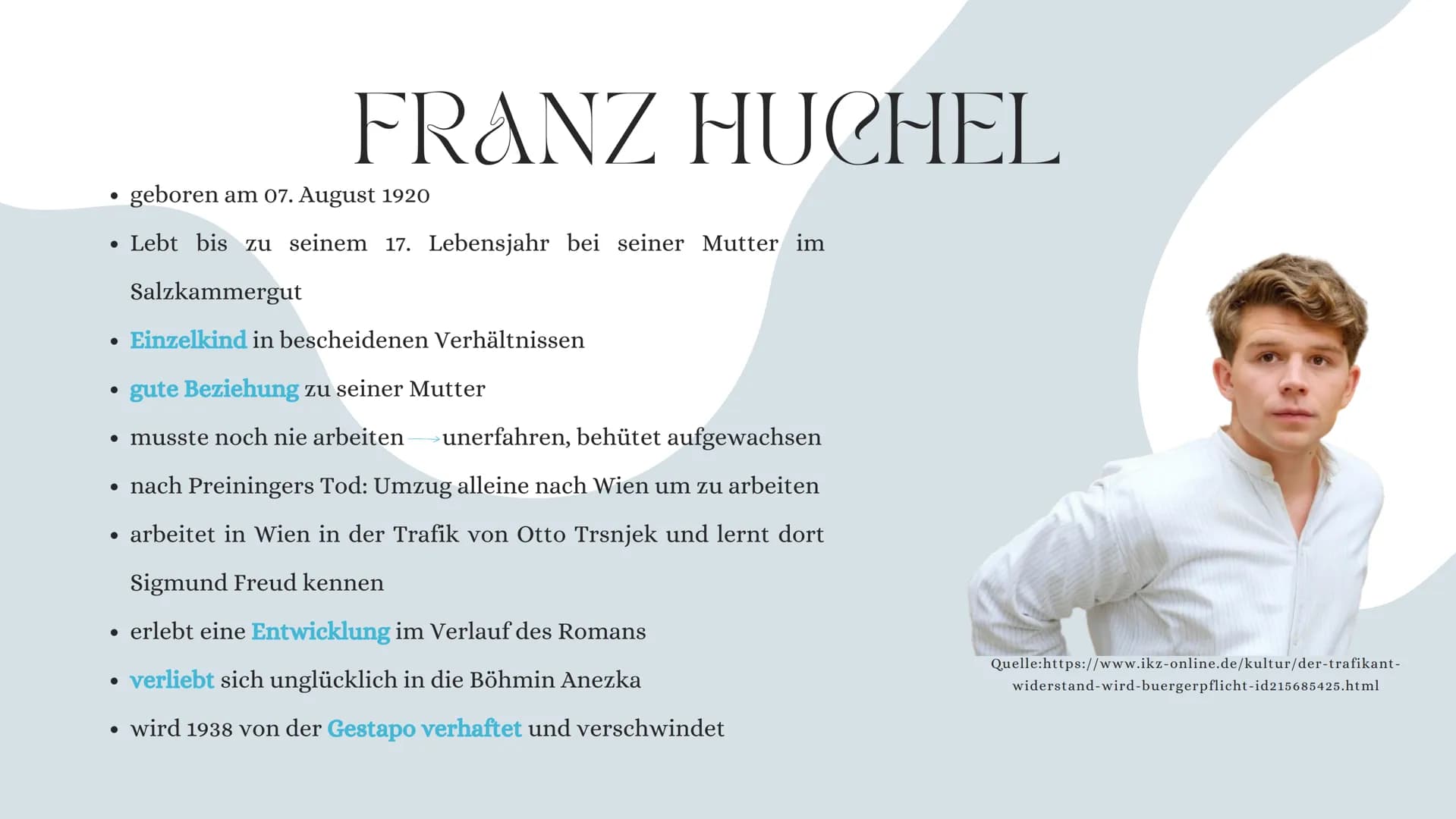 Robert Seethaler
Der Trafikant

DER
TRAFIKANT INHALTSANGABE

• Allgemeines über den Roman

• Geschichtlicher Hintergrund

• Zusammenfassung
