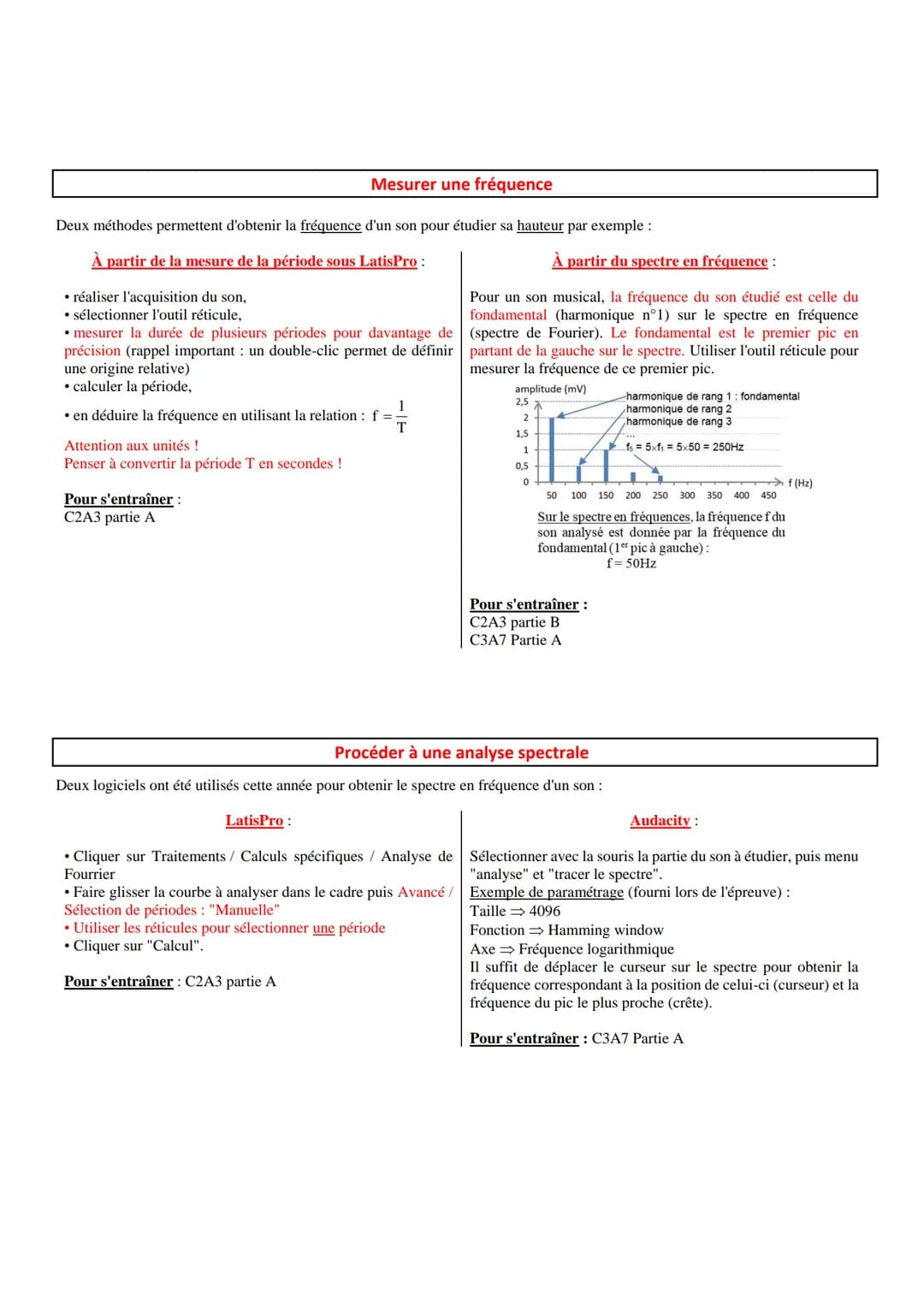 # FICHE MÉTHODE

# RÉVISIONS ECE

• Venir avec: convocation, pièce d'identité, blouse, montre.

Calculatrice: Vous ne pourrez pas utiliser v