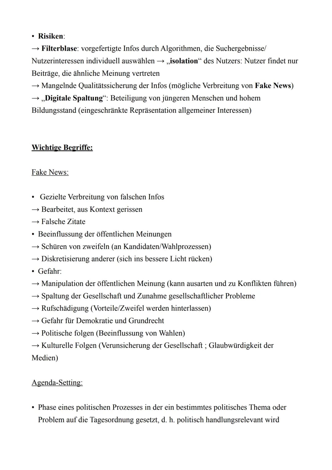 # PoWi LK - Abitur 2022
Lernzettel

12.1.: Politische Partizipation zwischen Anspruch und Wirklichkeit

*Der politische Prozess*

Dimensione