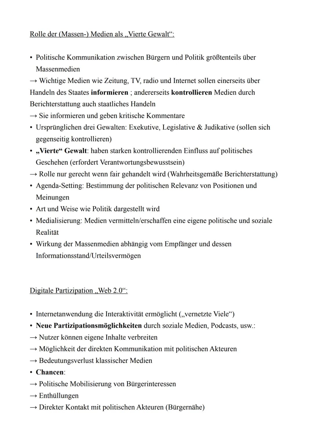 # PoWi LK - Abitur 2022
Lernzettel

12.1.: Politische Partizipation zwischen Anspruch und Wirklichkeit

*Der politische Prozess*

Dimensione