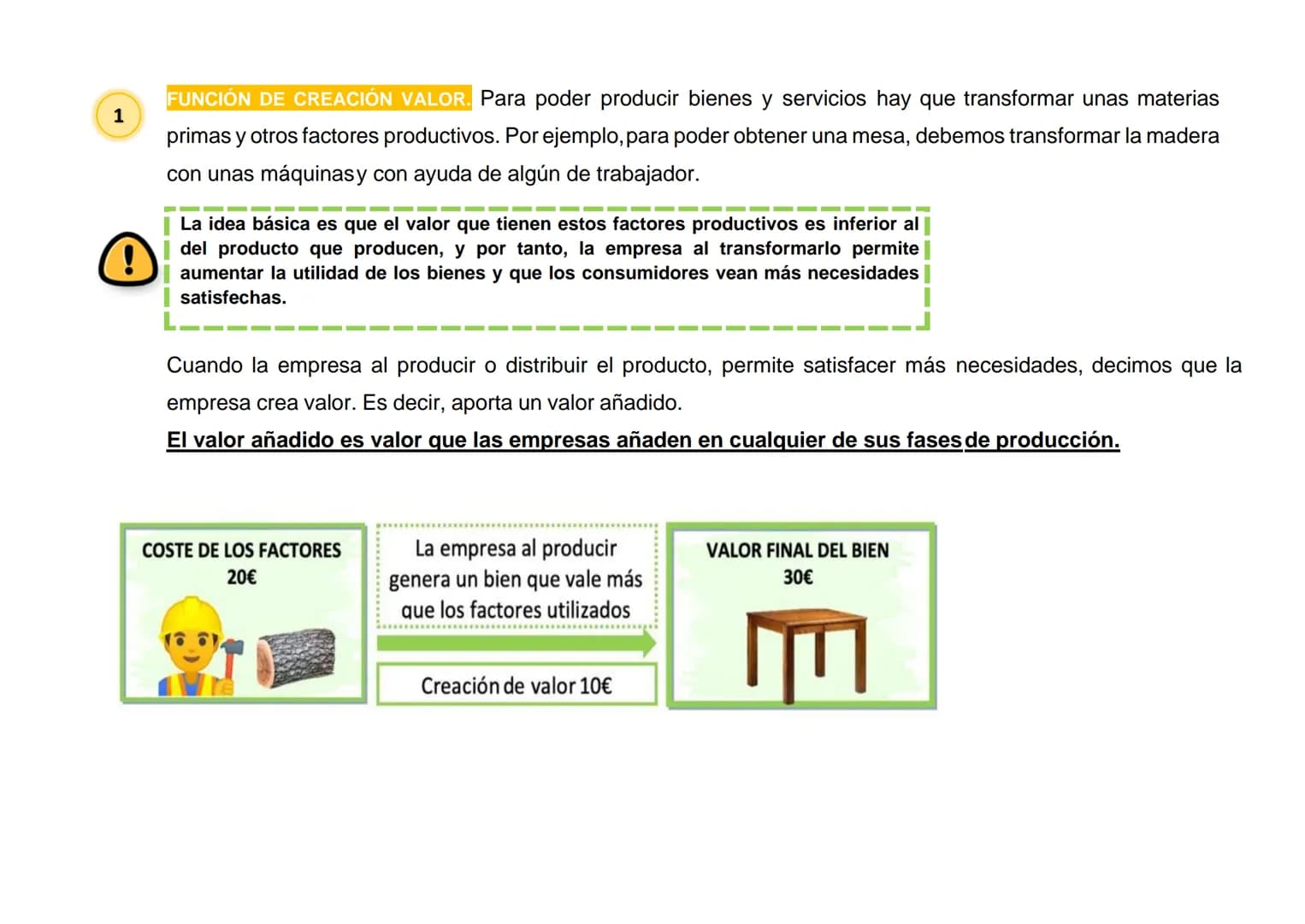 # TEMA 4. LA EMPRESA Y SUS FUNCIONES

Tema 4 - Producción y Empresa

1. La especialización y necesidad de coordinación

1.1. Consecuencias d