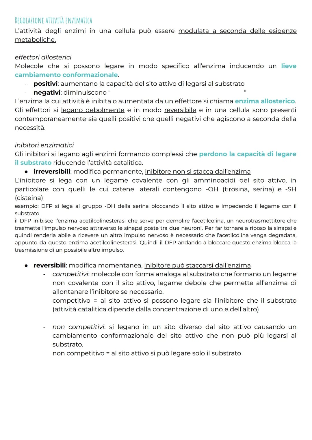 # CHE COSA SONO?

gli enzimi

Gli enzimi sono una classe di proteine altamente specializzate e importanti nel
metabolismo cellulare per la l