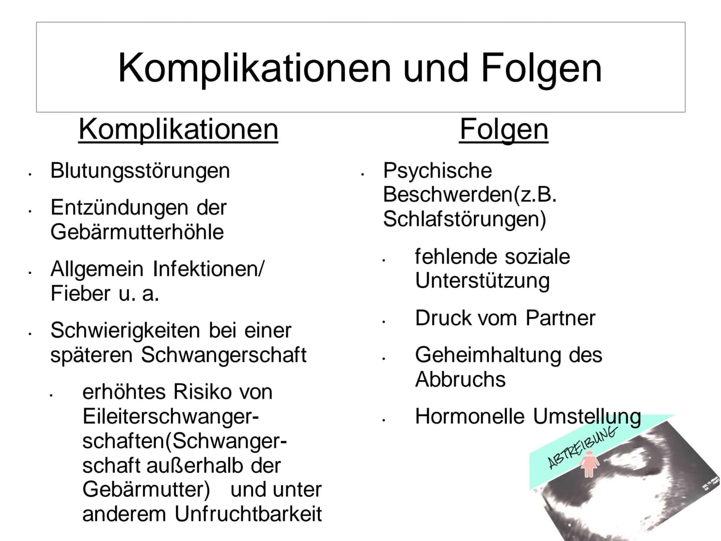 # Schwangerschaftsabbruch

GYNÄKOLOGEN

ZEITDRUCK

VERURTEILUNG

BERATUNGSPFLICHT # Schwangerschaftsabbruch

Gliederung:

*   Allgemein
*   