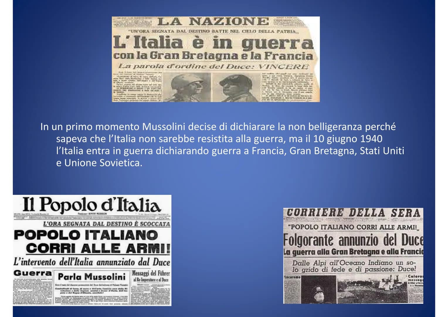 # LA SECONDA GUERRA

# MONDIALE

1939 - 1945 INDICE

• STORIA:La seconda guerra mondiale
• FRANCESE: La seconda guerre mondiale
• GEOGRAFIA: