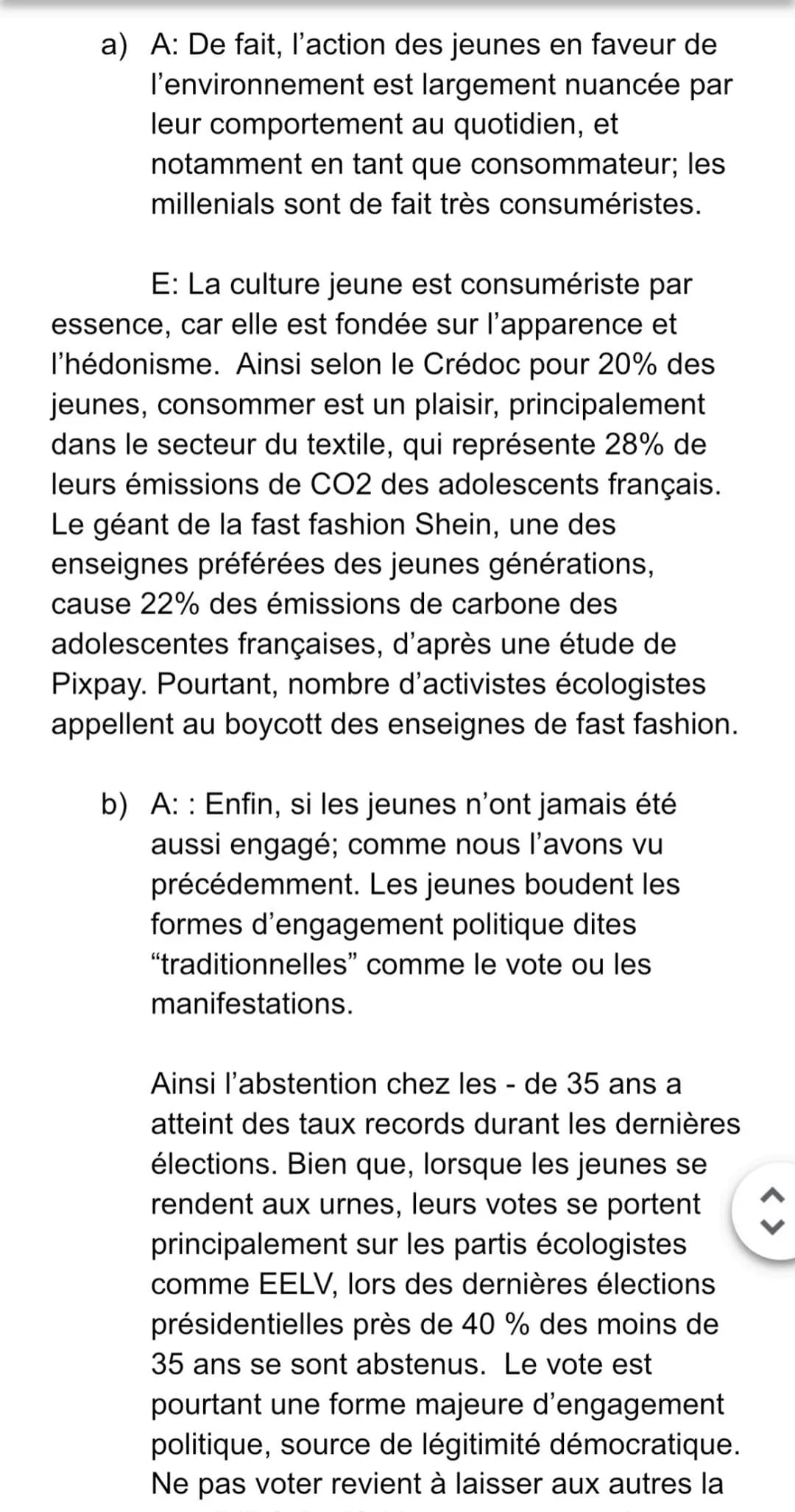 Grand oral

SES et Géopo
Comment la question de l'environnement a
poussé les jeunes à s'engager
politiquement ?

Dans quelle mesure la quest