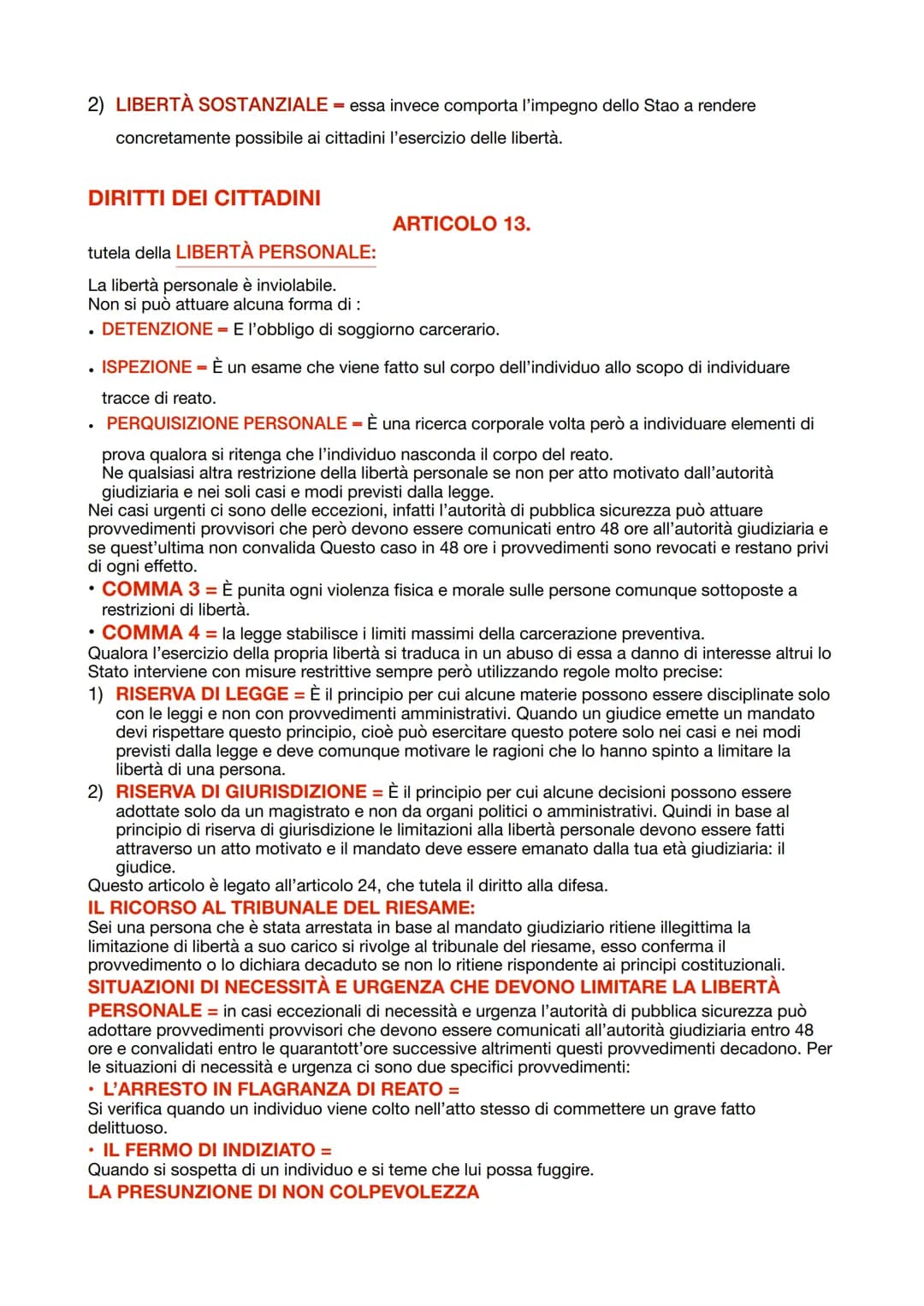 # DIRITTO

# LA COSTITUZIONE ITALIANA
La costituzione italiana è la legge fondamentale dello Stato. Essa fu pronta nell'arco di un anno e
me