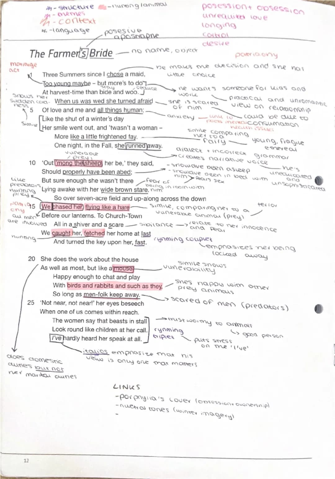 AQA
Realising potential
GCSE
ENGLISH
LITERATURE
(8702/B/1)
Love and
relationships
Past and present: poetry anthology
For exams from 2017
Ver