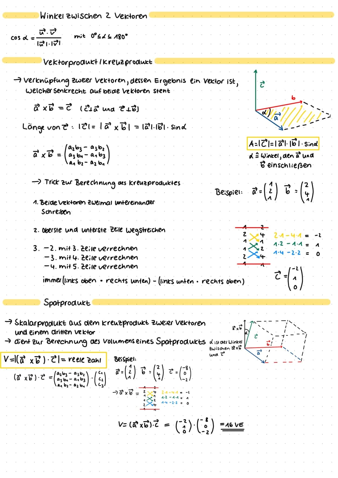 # Analytische Geometrie

Vektoren

Definition

Ein vektor ist eine menge von Pfeilen in der Ebene/ im Raum, die alle:

- gleich lang

- glei