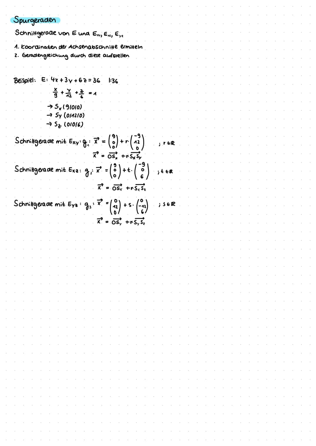 # Analytische Geometrie

Vektoren

Definition

Ein vektor ist eine menge von Pfeilen in der Ebene/ im Raum, die alle:

- gleich lang

- glei