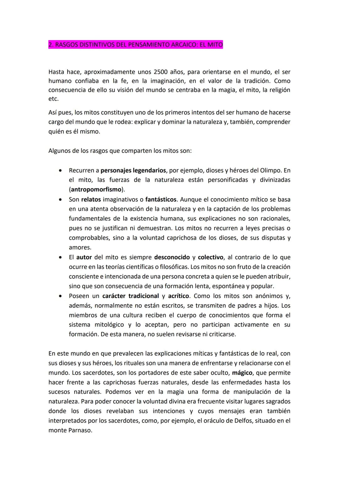 # TEMA 1: NACIMIENTO, HISTORIA, SENTIDO Y NECESIDAD DE LA FILOSOFÍA

1. INTRODUCCIÓN

El ser humano desde que existe, vive en un mundo ya da