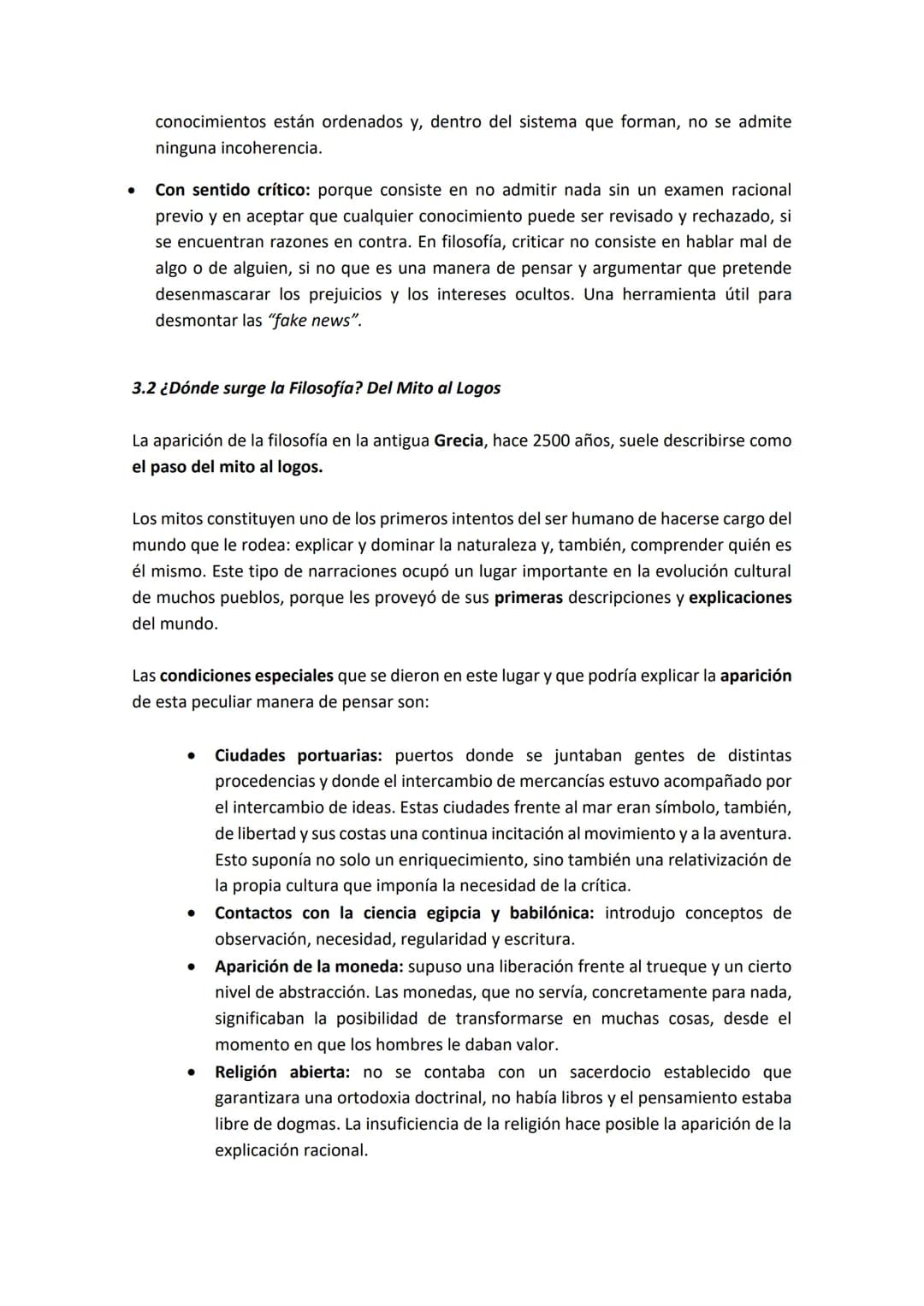 # TEMA 1: NACIMIENTO, HISTORIA, SENTIDO Y NECESIDAD DE LA FILOSOFÍA

1. INTRODUCCIÓN

El ser humano desde que existe, vive en un mundo ya da
