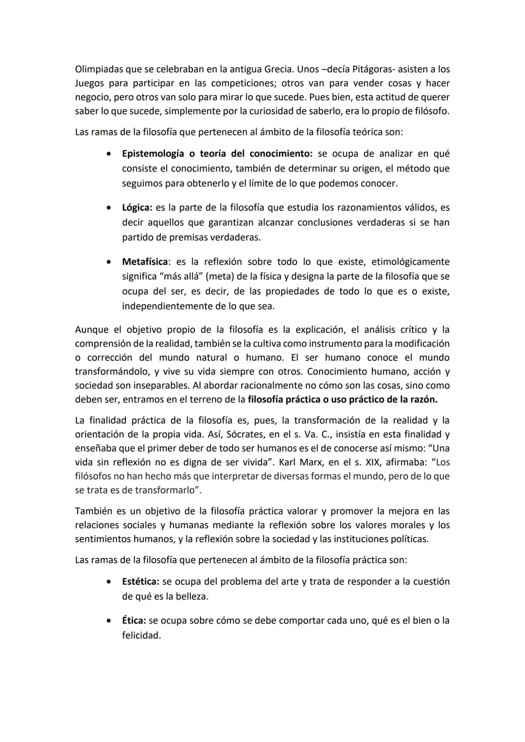 # TEMA 1: NACIMIENTO, HISTORIA, SENTIDO Y NECESIDAD DE LA FILOSOFÍA

1. INTRODUCCIÓN

El ser humano desde que existe, vive en un mundo ya da