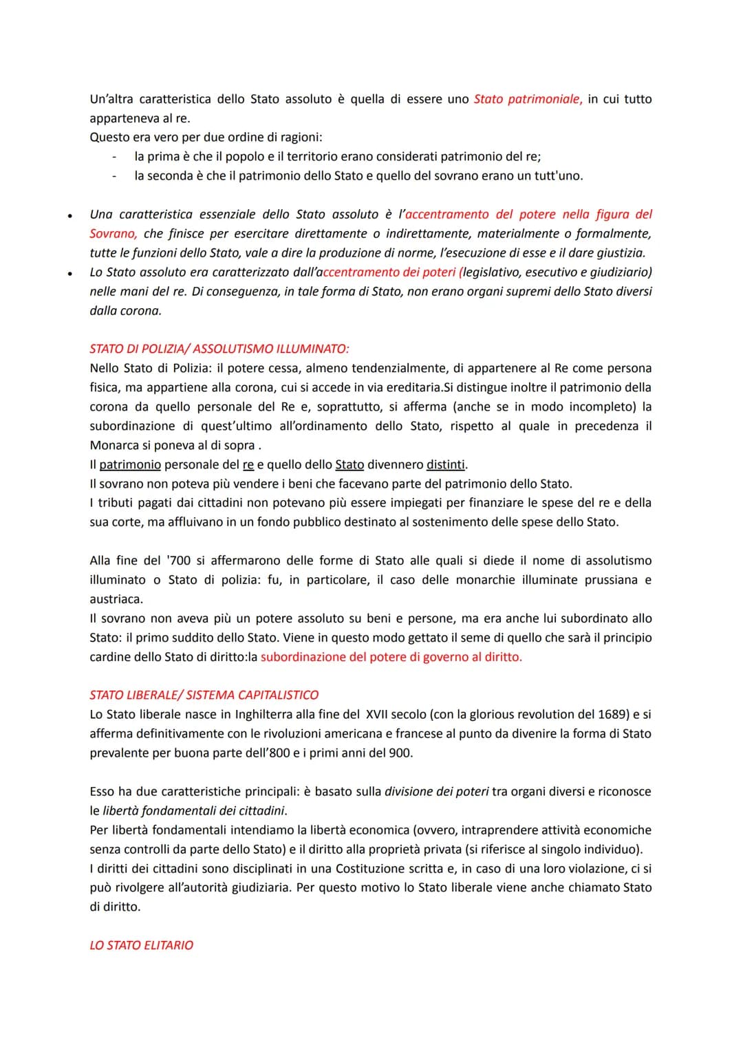 # FILE DI DIRITTO 5°ANNO

# PRIMO ARGOMENTO LO STATO

Lo Stato

Cos'è uno Stato? Lo Stato è un ente giuridico-amministrativo dotato di potes