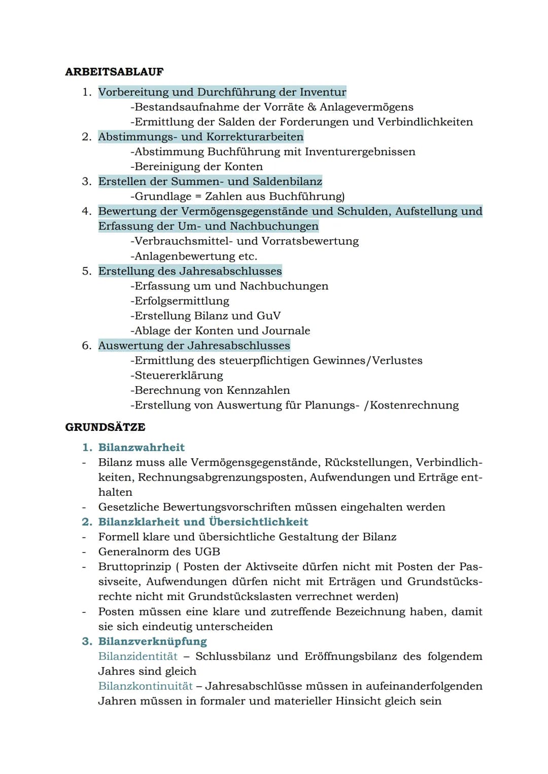 # Der Jahresabschluss

GRUNDLAGEN

Unter der Aufstellung des Jahresabschlusses versteht man die Gesamtheit
der Tätigkeiten, die unter Beacht