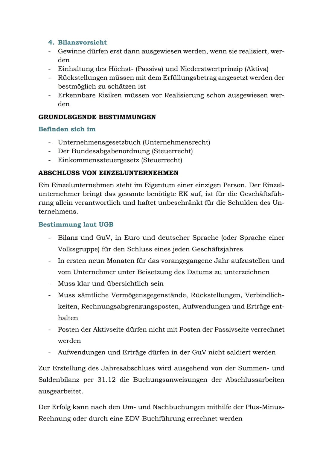 # Der Jahresabschluss

GRUNDLAGEN

Unter der Aufstellung des Jahresabschlusses versteht man die Gesamtheit
der Tätigkeiten, die unter Beacht