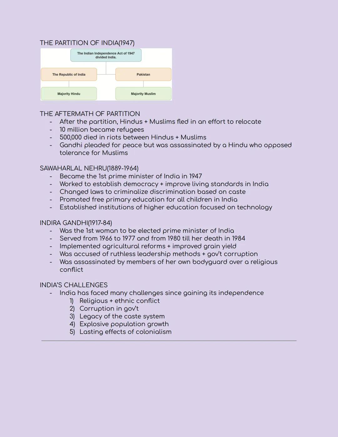# UNIT 5: DECOLONIZATION + INDEPENDENCE

INDIAN INDEPENDENCE:

- MOHANDAS K. GANDHI (1869-1948)
- Was called "Mahatma" which means "great so