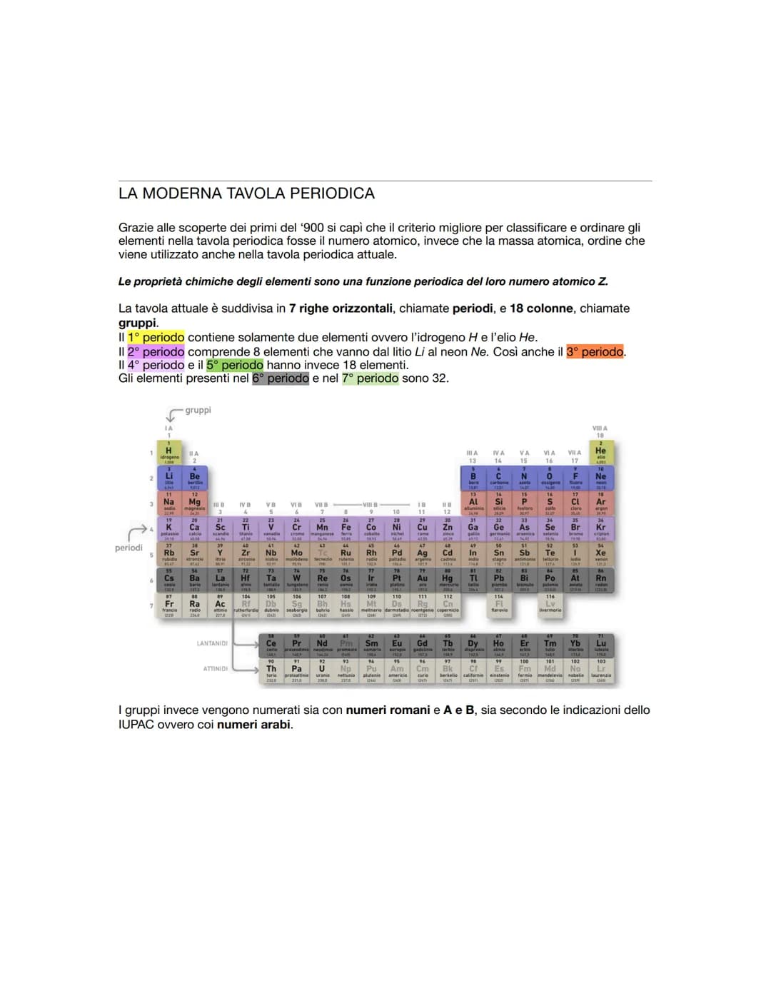 # STRUTTURA ATOMICA E
# PERIODICITÀ

Fatto da Davide Di Tommaso;
Ordine seguito e immagini provenienti da "Il linguaggio della chimica secon