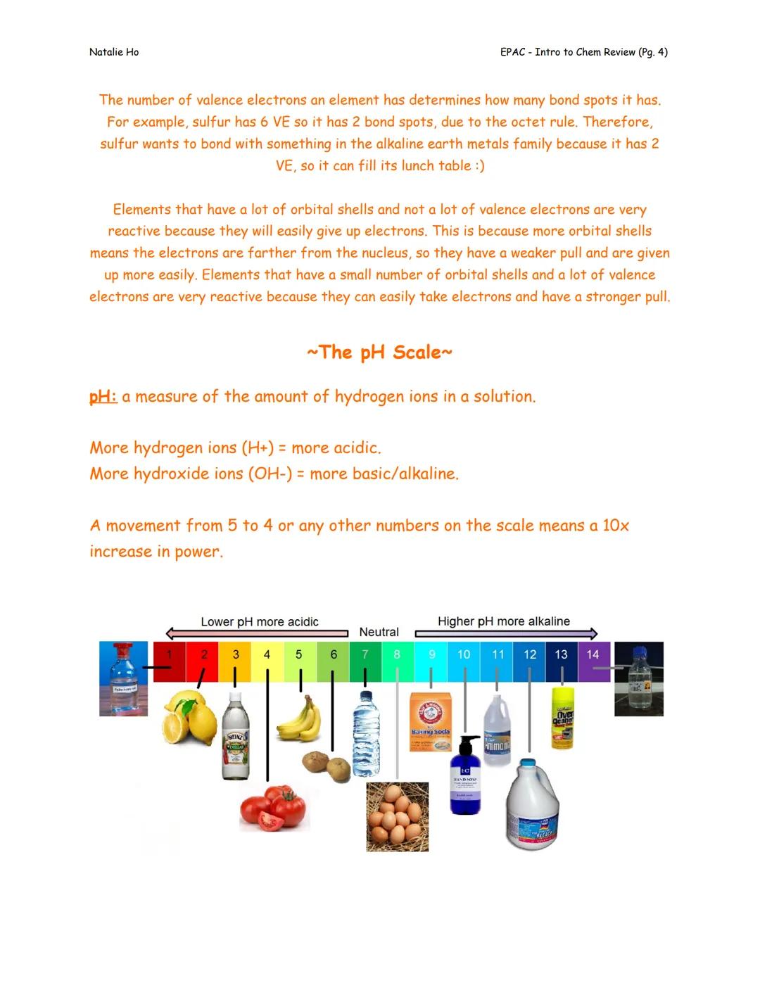 Natalie Ho
EPAC - Intro to Chem Review (Pg. 1)

Matter: anything that has mass and occupies space. (solids, liquids, gasses)

Atom: the most