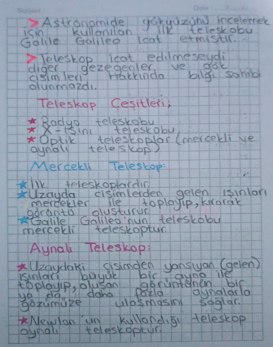 Subject
Date and

# 1. ÜNİTE
## Güneş Sistemi
## ve
## Ötesi

Uzay Araştırmalar,

> Bütün gök cisimlerini, içinde
bulunduran Sonsuz boşluğa
