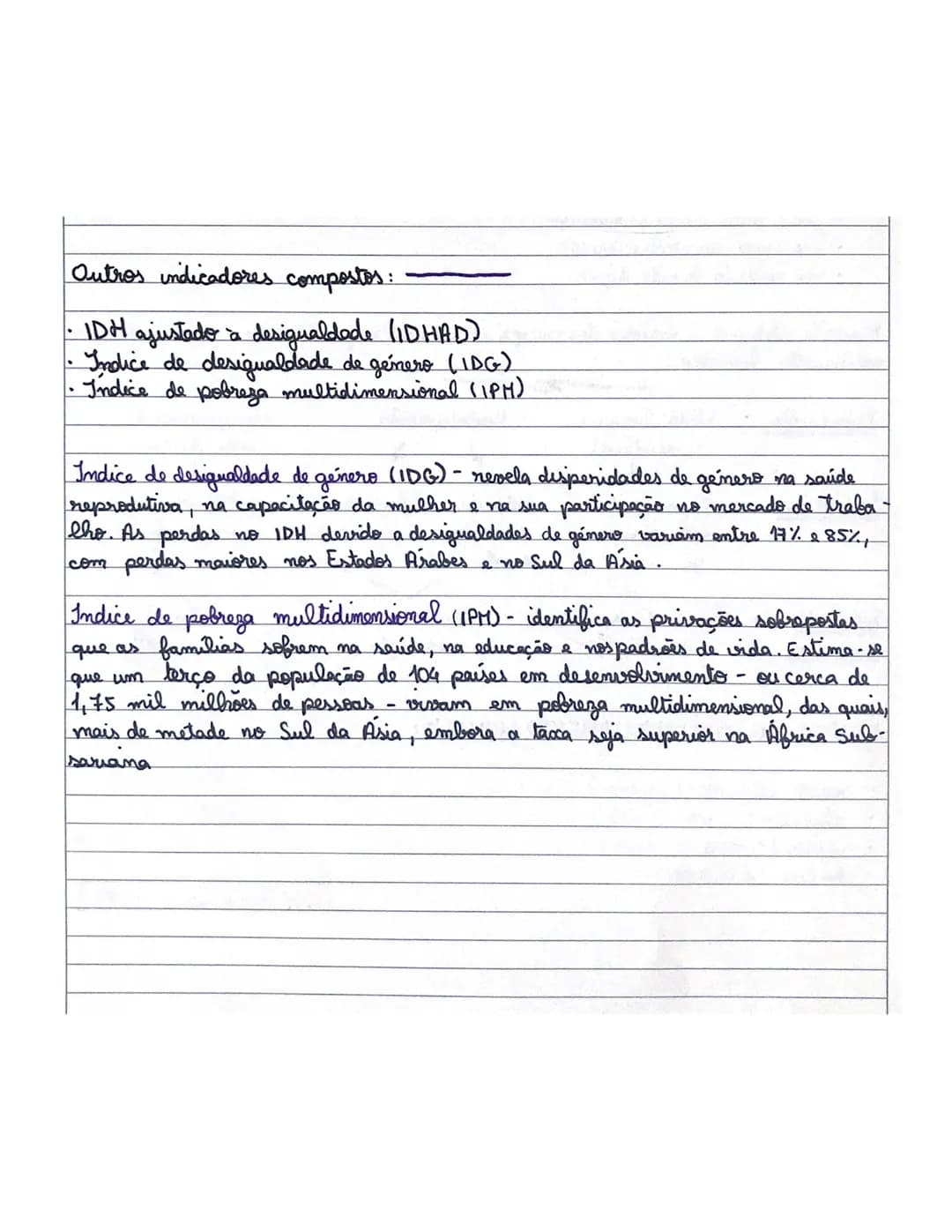 constrastes
de
desenvolvimento

PIB (produto interno bruto) - valor de todos os bens e serviços produzidos pelos habi
tantes (nacionais e es