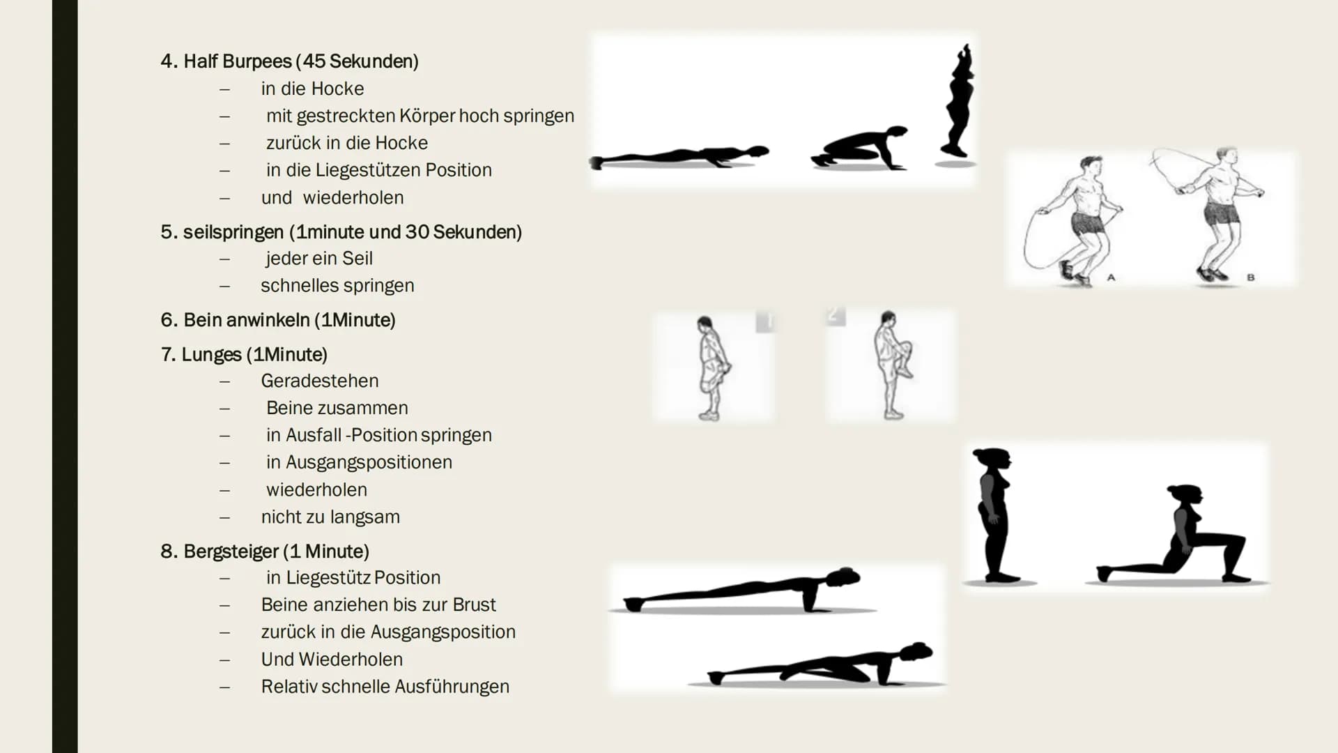 # BEINMUSKULATUR

PowerPoint Inhalt

- Was ist eine Beinmuskulatur
  - Welche Funktion hat sie
- Beinmuskulatur im Alltag
  - Wie wichtig is