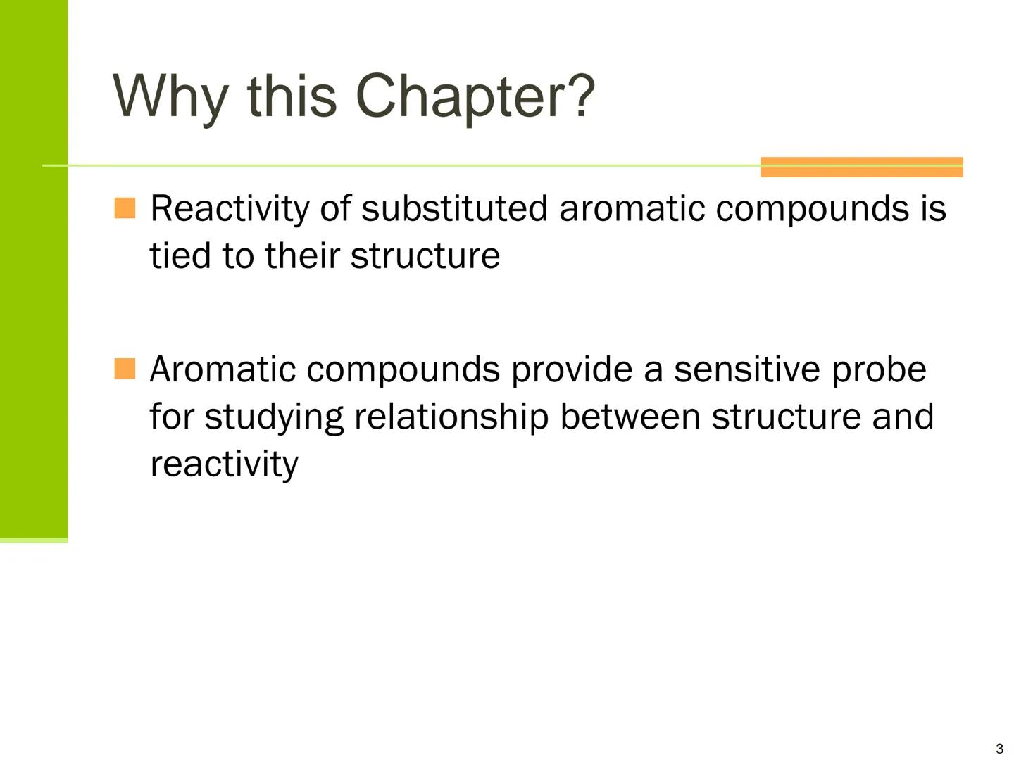 Benzene and Aromaticity # Aromatic Compounds

*   Aromatic was used to described some fragrant
compounds in early 19th century
*   Not corre