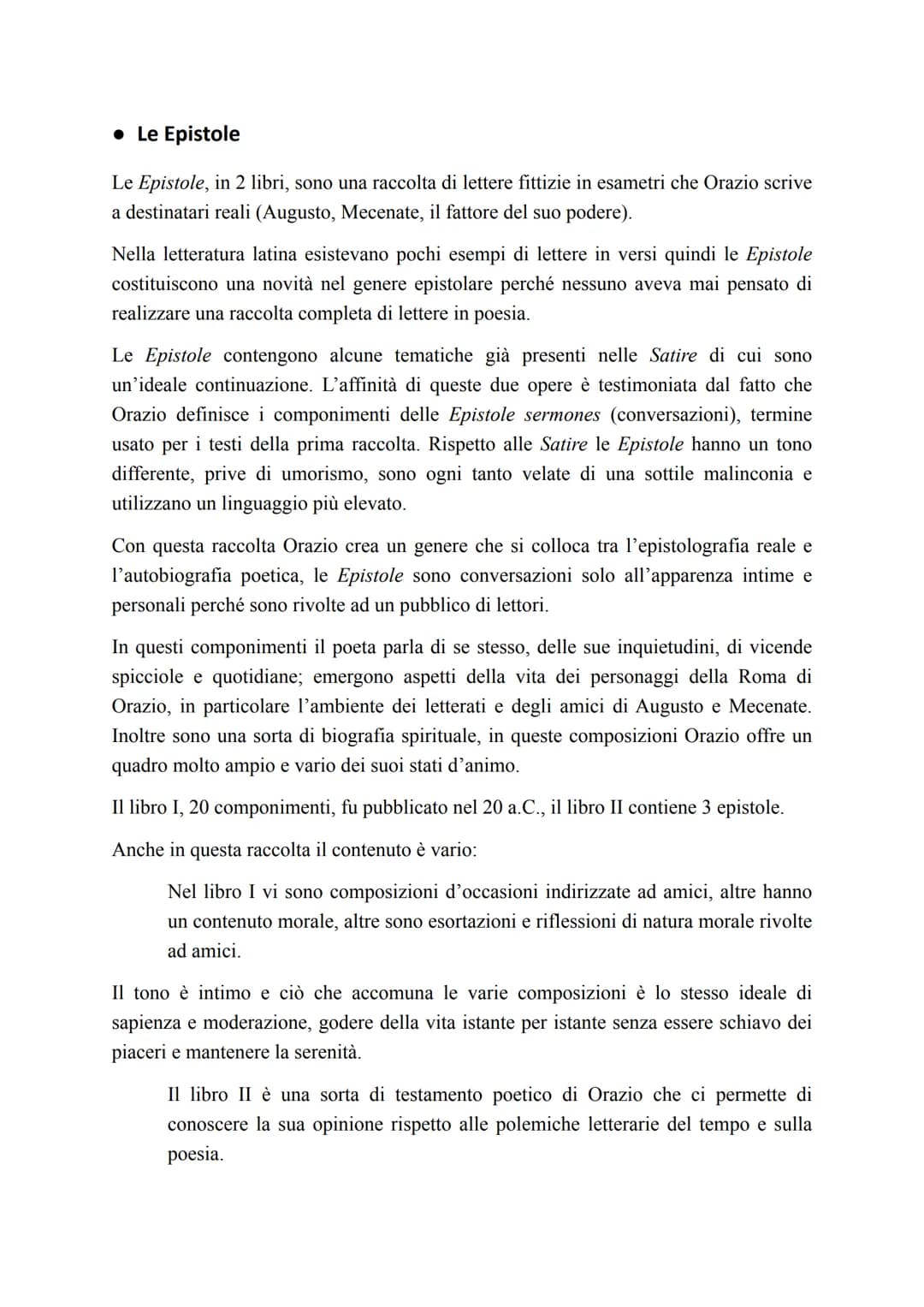 # Quinto Orazio Flacco

• Vita

Nasce 1'8 dicembre del 65 a.C. a Venosa (paese al confine tra Lucania e Apulia).

Era figlio di un liberto d