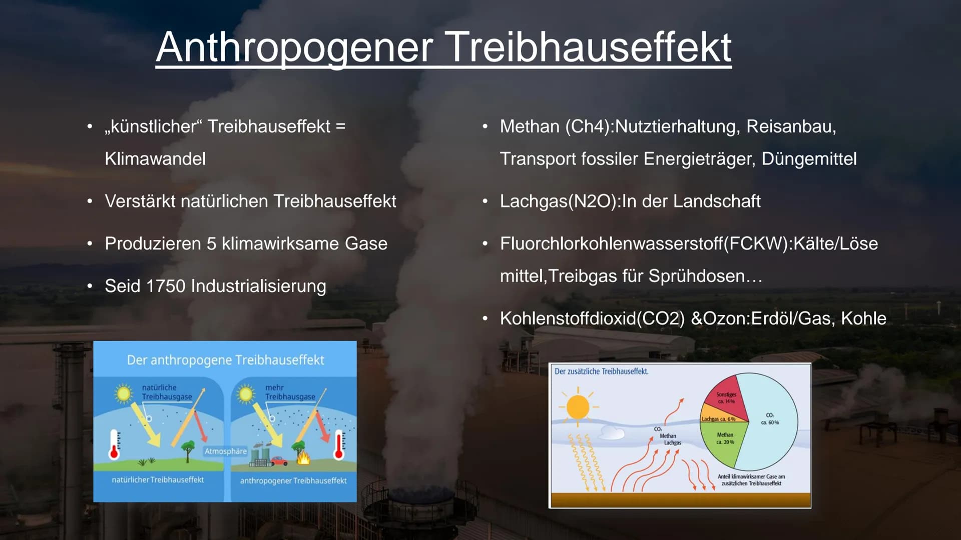 # Klimawandel

Louis, Pauline, Lina

WBS Projektprüfung

05.05.2022 # Gliederung

Klimawandel

*   Ursachen
*   Folgen
*   Maßnahmen # Ursac