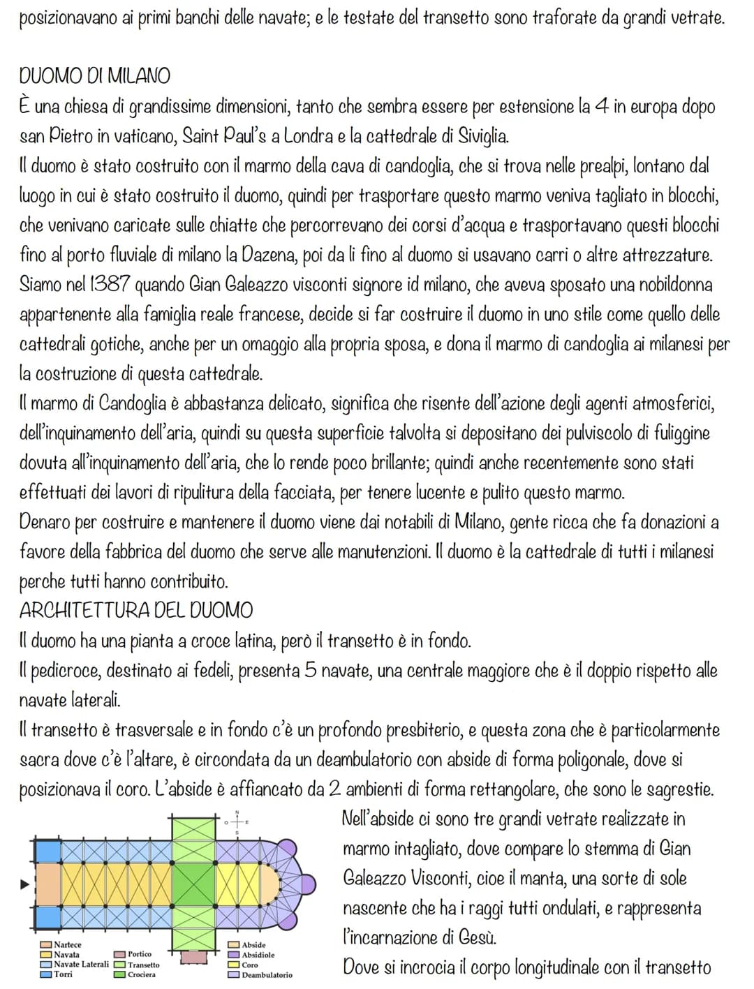 # IL GOTICO

L'architettura gotica si sviluppa tra il 1200 e il 1300.

Il termine "gotico" inizialmente assume un valore dispregiativo perch