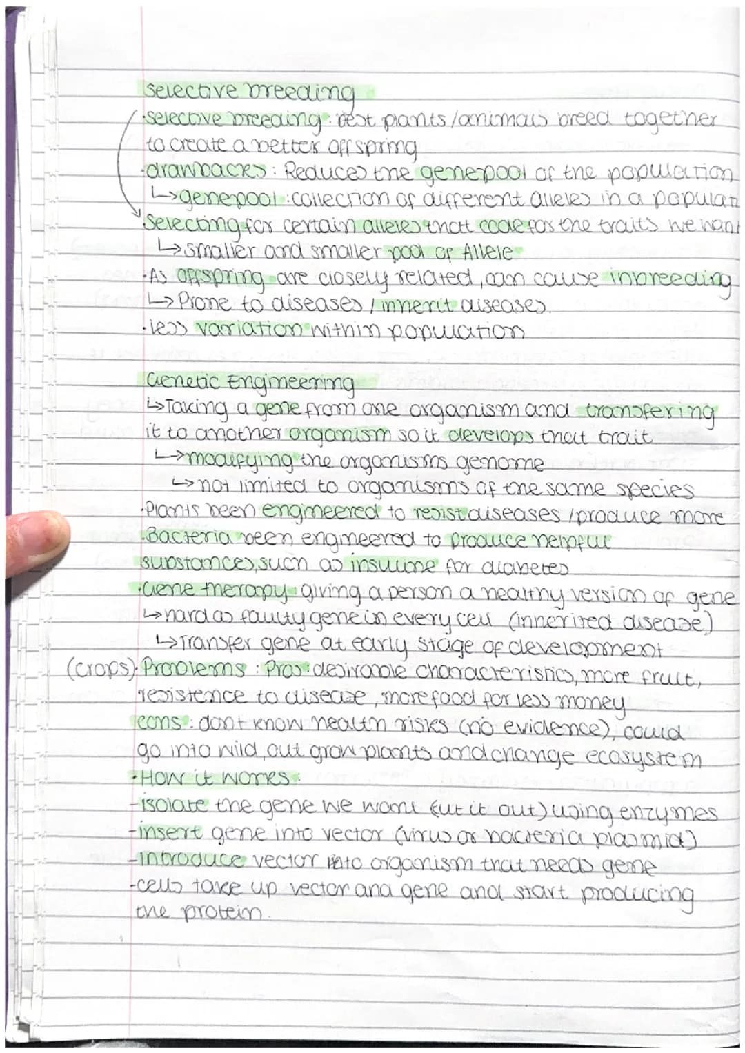 # Biology notes
DNA cond ciernes.
- DNA Deoxyribonucleic acid, al genetic material is made of,
Polymer, douwbre nelix
- chromosome tight coi