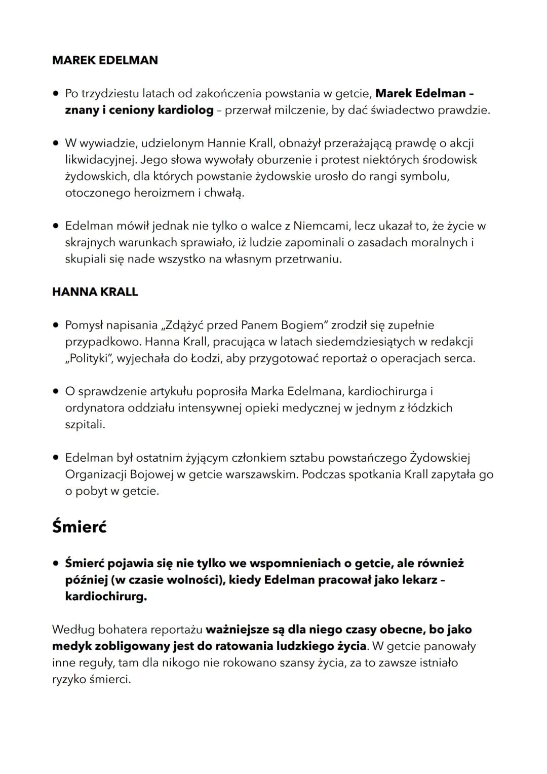 # zdążyć przed panem Bogiem

Geneza

POWSTANIE W GETCIE

*   W roku 1942 Niemcy rozpoczęli akcję „przesiedlania ludności na Wschód",
    któ