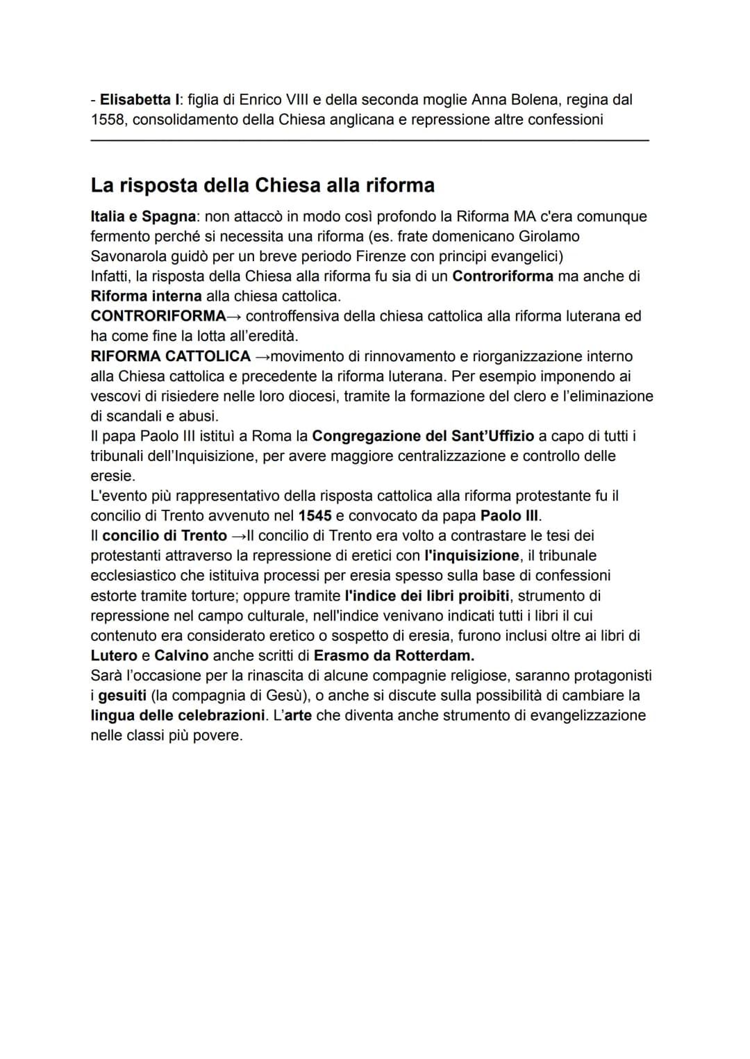 # RIFORMA PROTESTANTE

ANTEFATTI

- La chiesa era molto potente e ricca
- C'era il fenomeno della simonia per cui si compravano le cariche
e