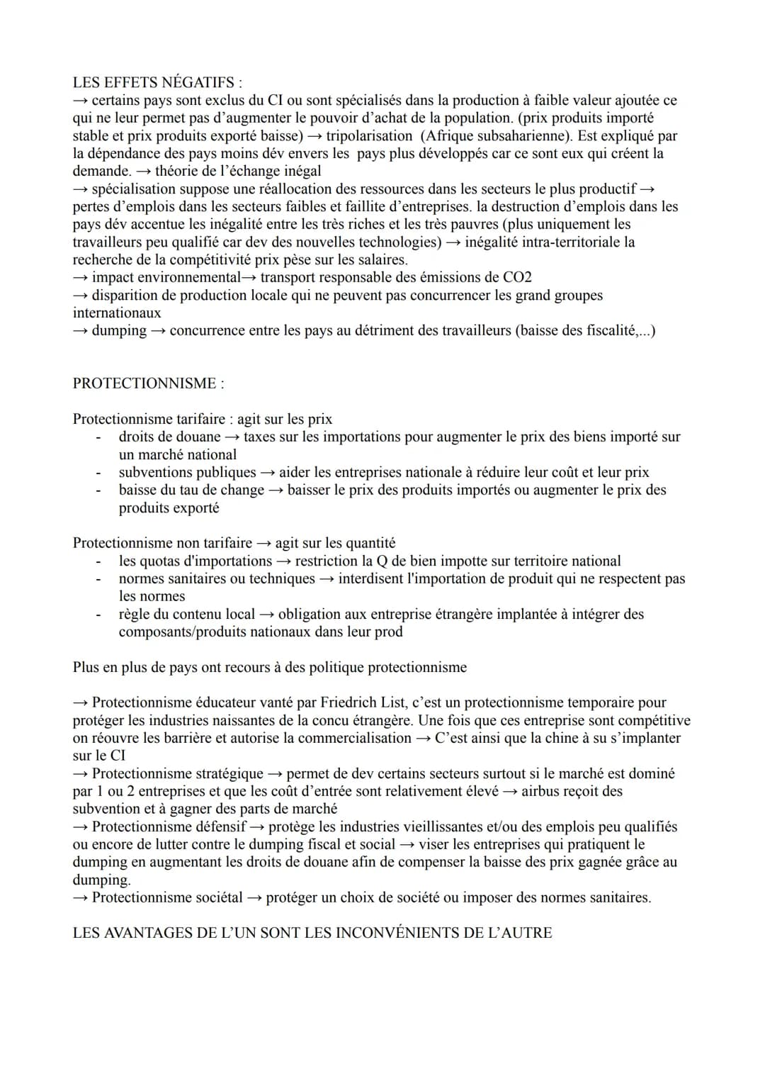 # Le commerce international

LE COMMERCE INTERNATIONAL C'EST QUOI ?
Désigne les échanges de produits entre pays → matière première: blé, pét