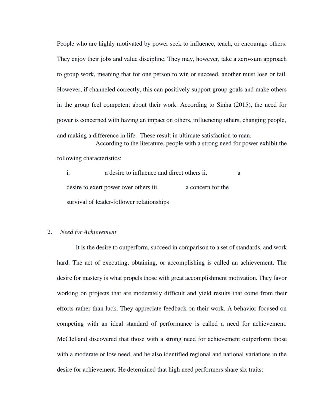 I. INTRODUCTION

According to Nader (2019), two factors affect an individual's performance: the type of
existing leadership and personal mot