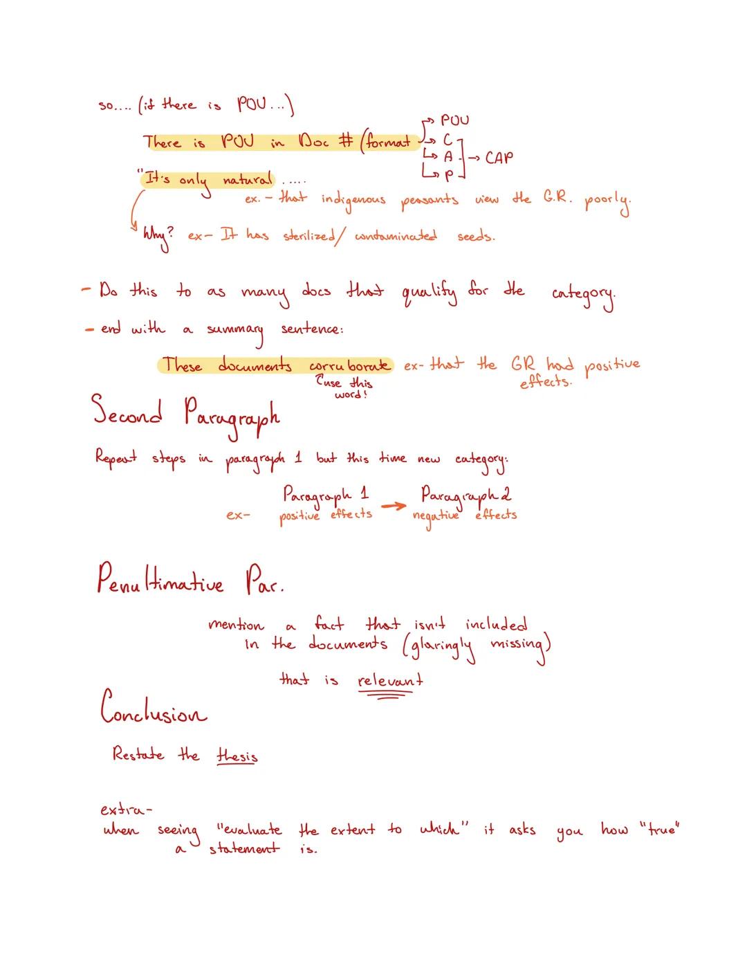 DBQ Template:

Read all documents, identify what it talks
about and if it has a positive or negative
attitude.

Introductory Paragraph

-the